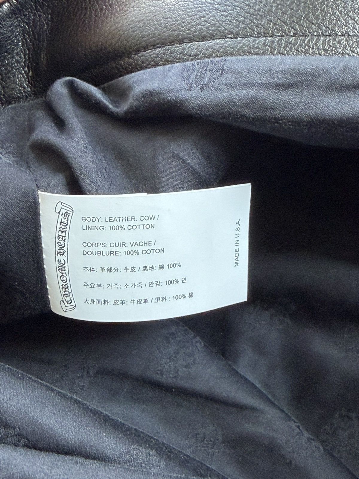 Chrome Hearts Chrome Hearts Leather Cargo Pants Size US 36 / EU 52 - 12 Thumbnail