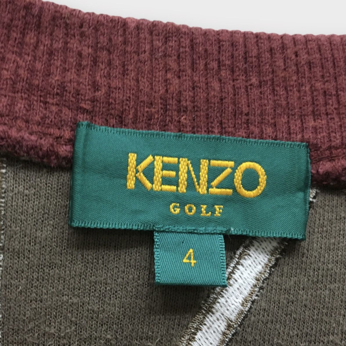 Kenzo Vintage Kenzo Golf Crewneck Embroidered Logo Size US L / EU 52-54 / 3 - 8 Thumbnail