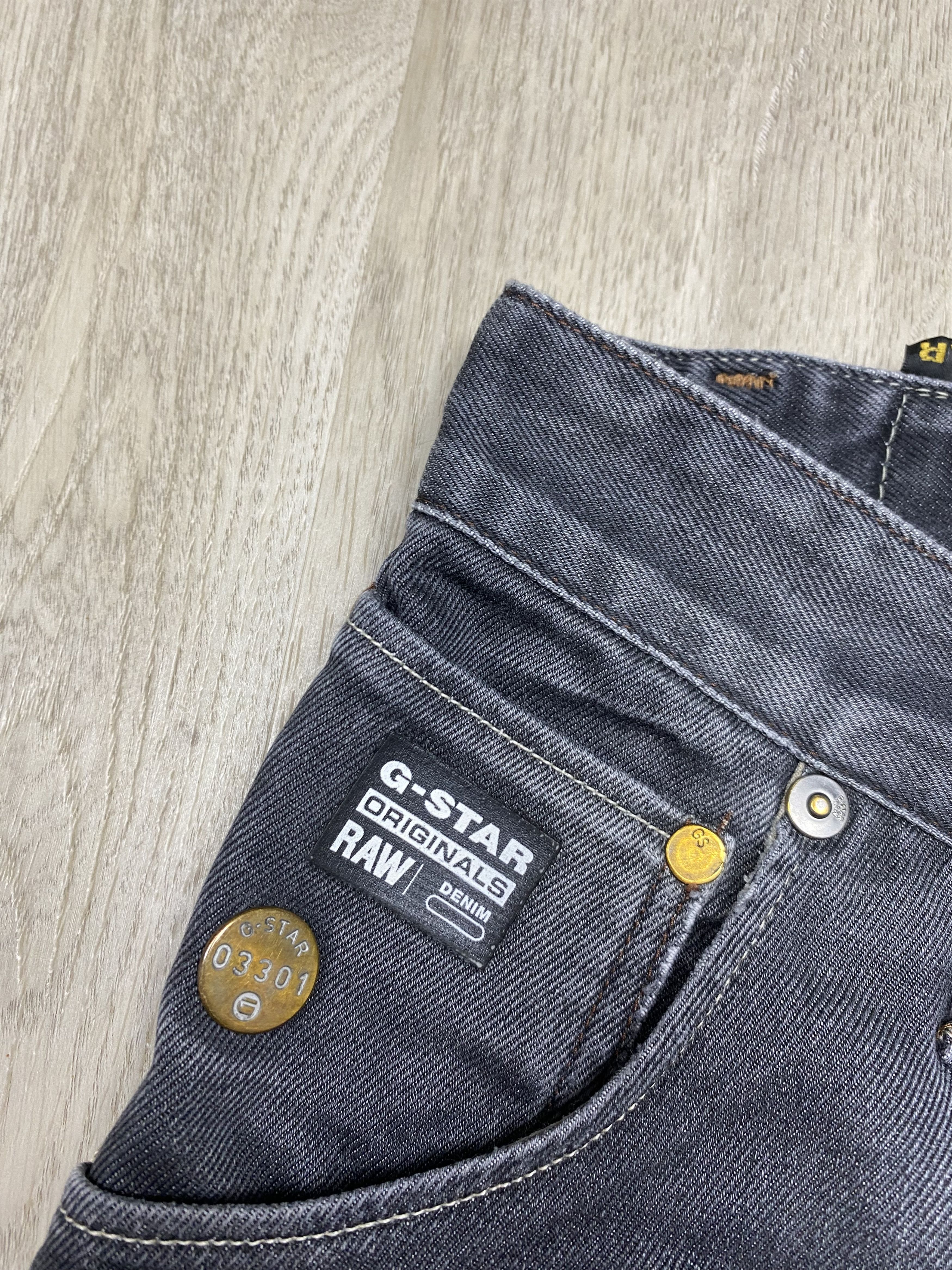 G-Star G Star Raw Arc Vintage Mens Loose Tapered Denim Pants Jeans Size US 31 - 4 Thumbnail
