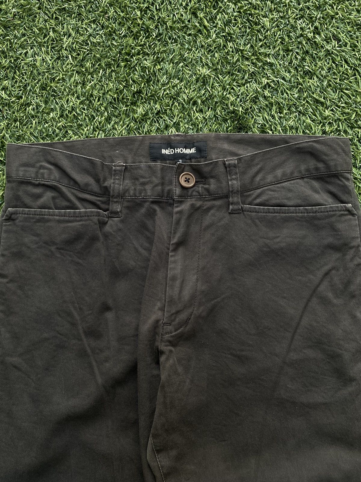 Yohji Yamamoto Vintage Ined Homme Yohji Yamamoto Flare Pants Size US 30 / EU 46 - 8 Thumbnail