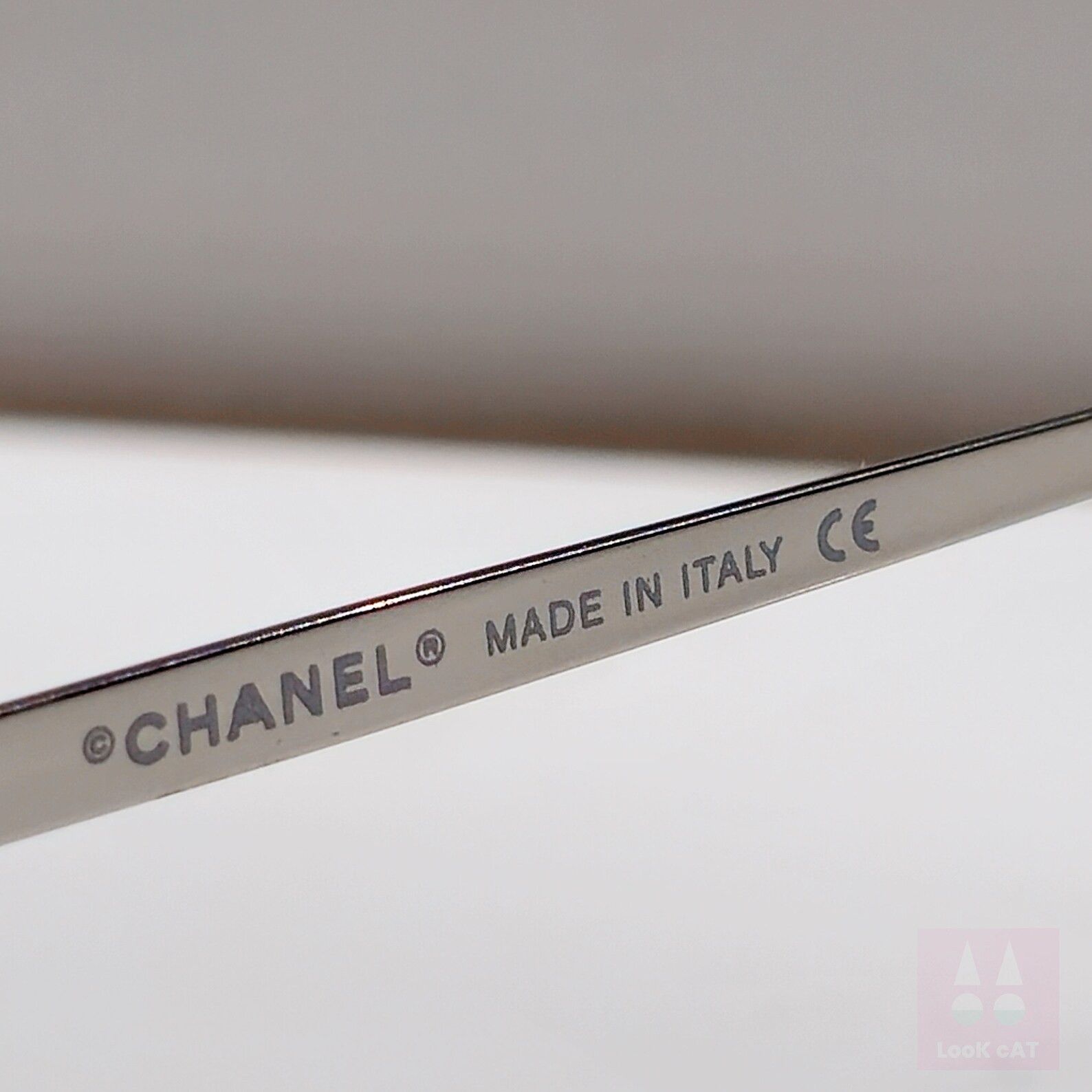 Chanel CHANEL SUNGLASSES 4031 LOGO CC Wrap Metal Vintage 4017 Size ONE SIZE - 3 Thumbnail