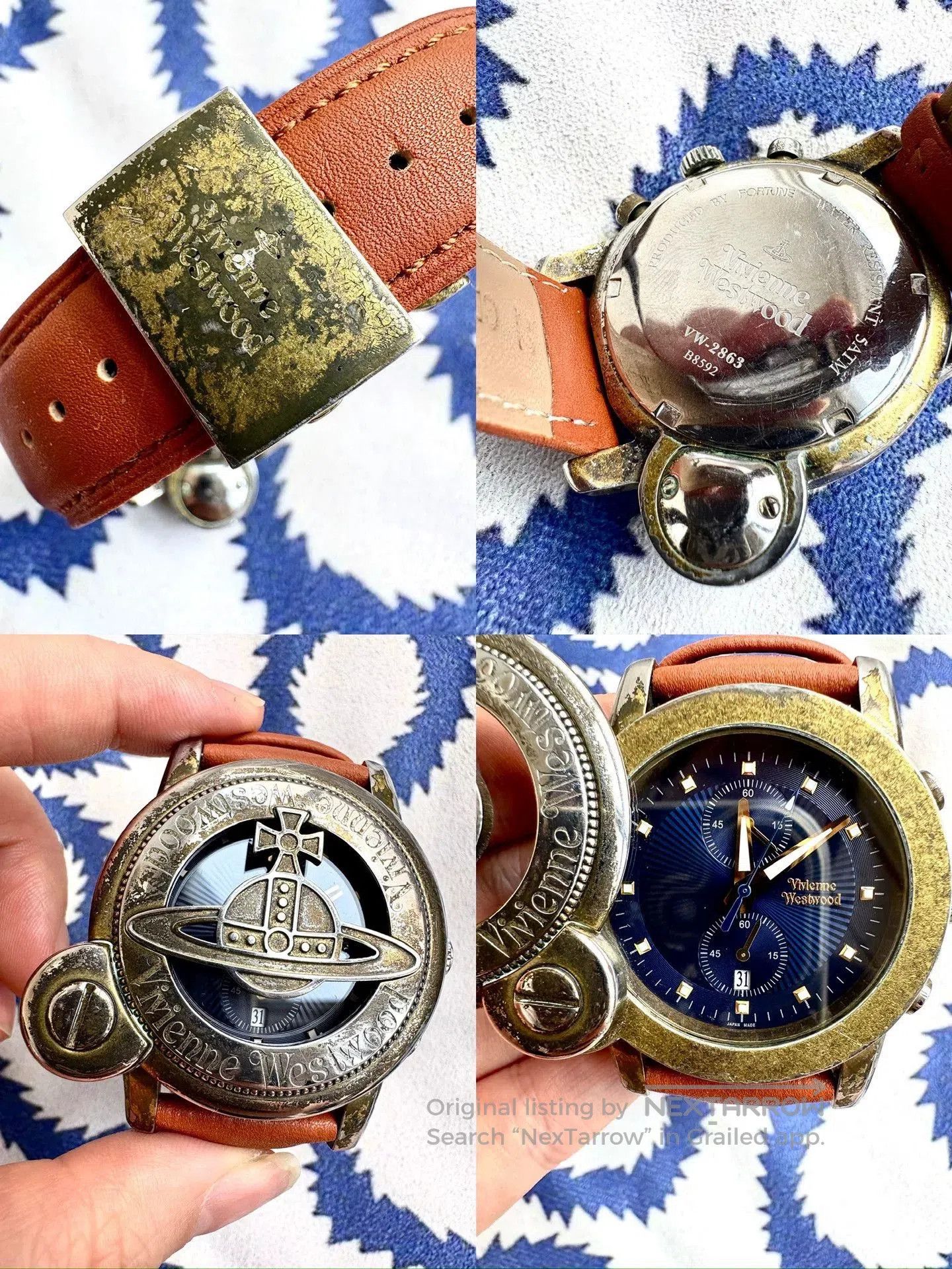 Vivienne Westwood Vivienne Westwood Vintage Brown Saturn Watch. Size ONE SIZE - 8 Thumbnail