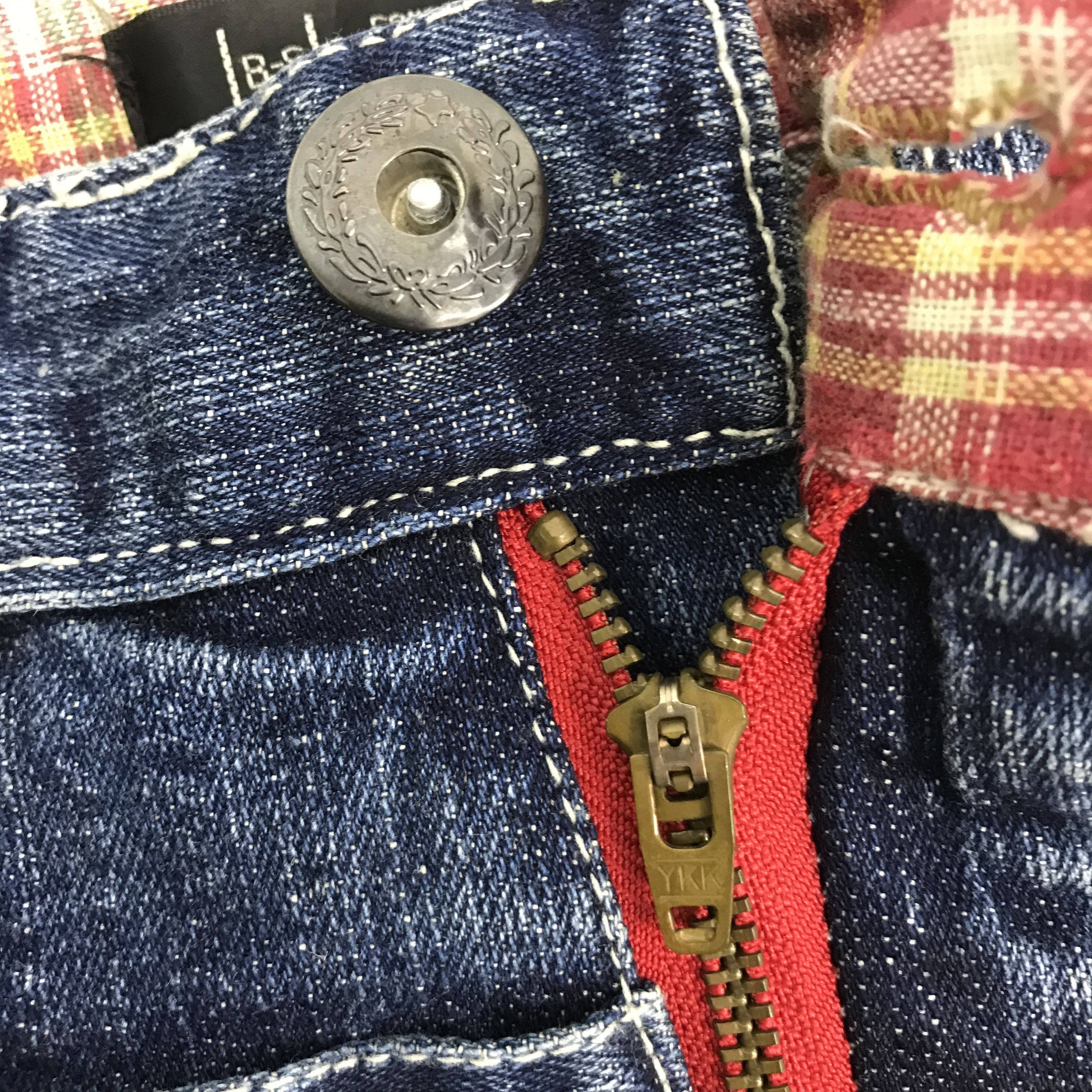 Japanese Brand contno.Japan style double waist denim pants Size US 30 / EU 46 - 13 Thumbnail