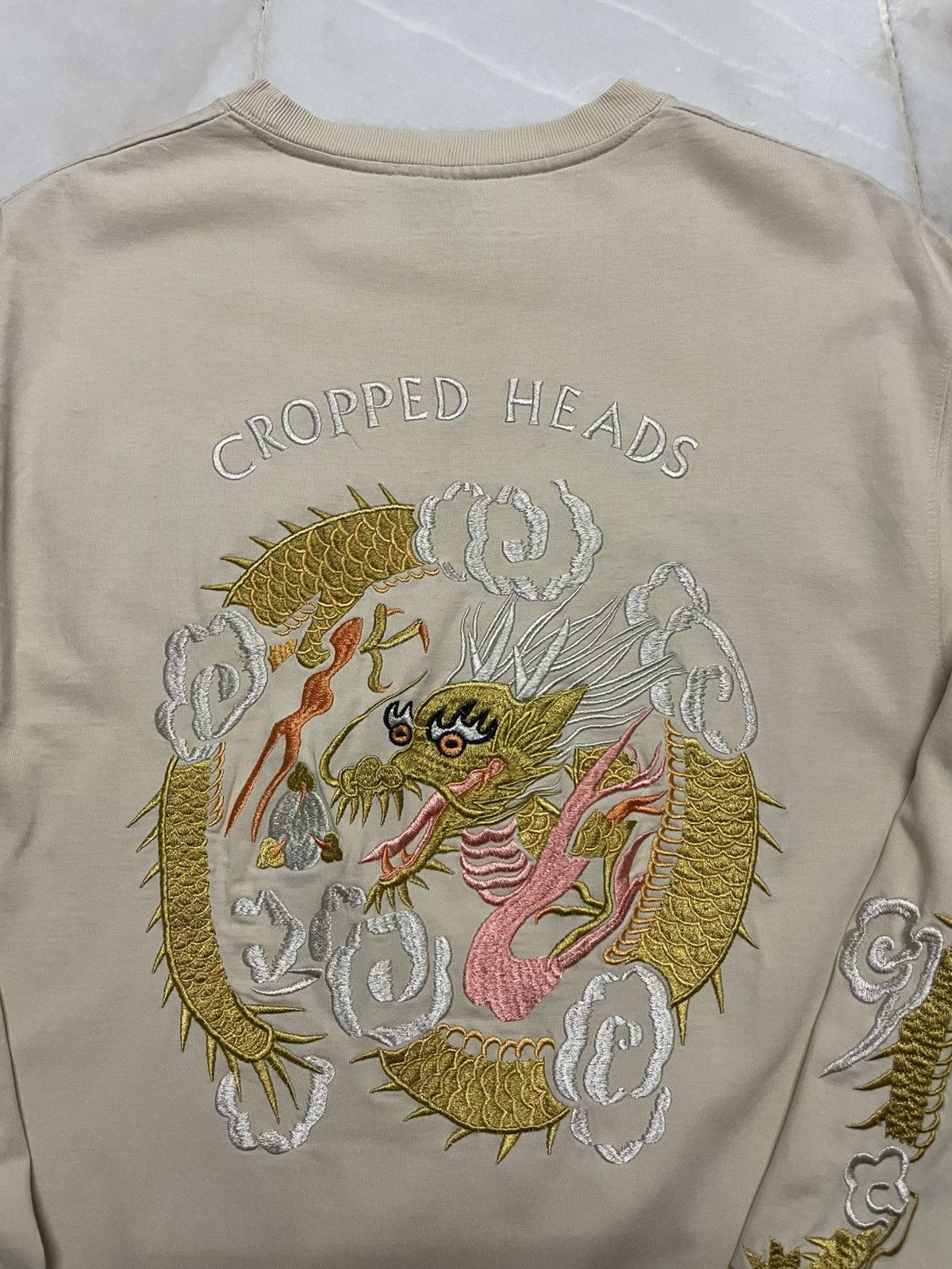 Seditionaries Vintage Japanese Cropped Heads Dragon Embroidery Logo Tattoo Size US L / EU 52-54 / 3 - 3 Thumbnail