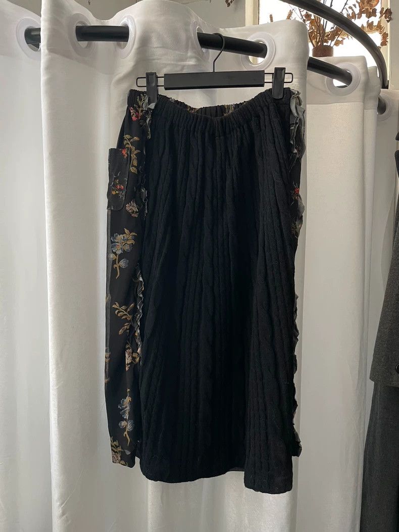 Comme des Garcons Comme des Garcons size os Medieval floral knit skirt Size 25" / US 0 / IT 36 - 2 Thumbnail