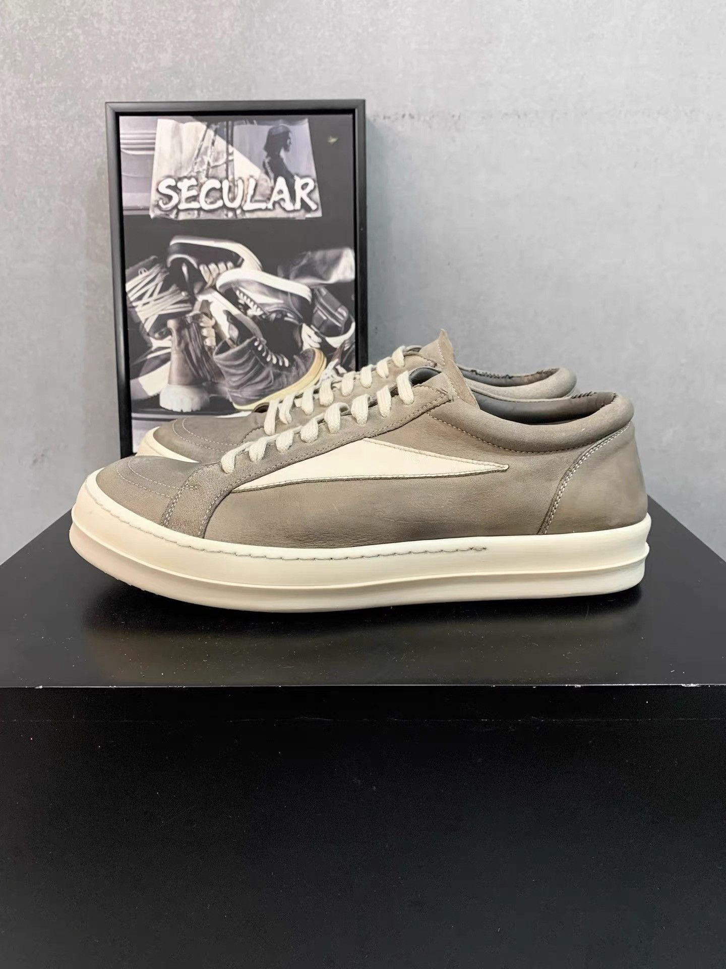 Rick Owens Rick Owens 24SS Brown Low-top Casual Shoes K34 Size US 10 / EU 43 - 2 Thumbnail