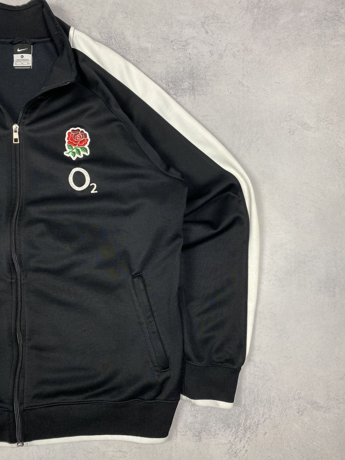 Nike Nike England Rugby Track Jacket Black Full Zip Bomber Size US XL / EU 56 / 4 - 6 Thumbnail