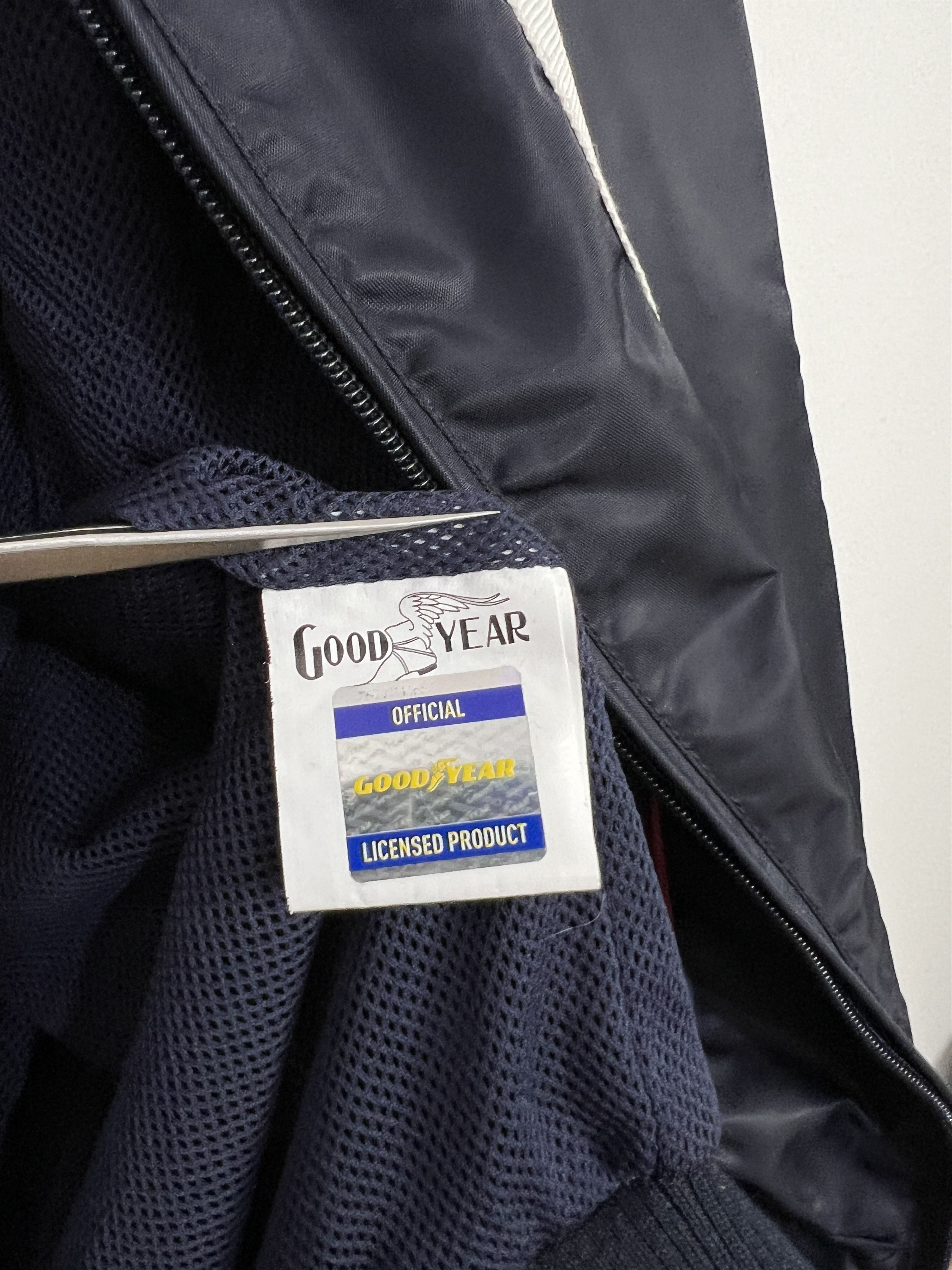 NASCAR Blue Good Year Jacket Akron Zip Racing NASCAR Ferrari Size US S / EU 44-46 / 1 - 12 Thumbnail