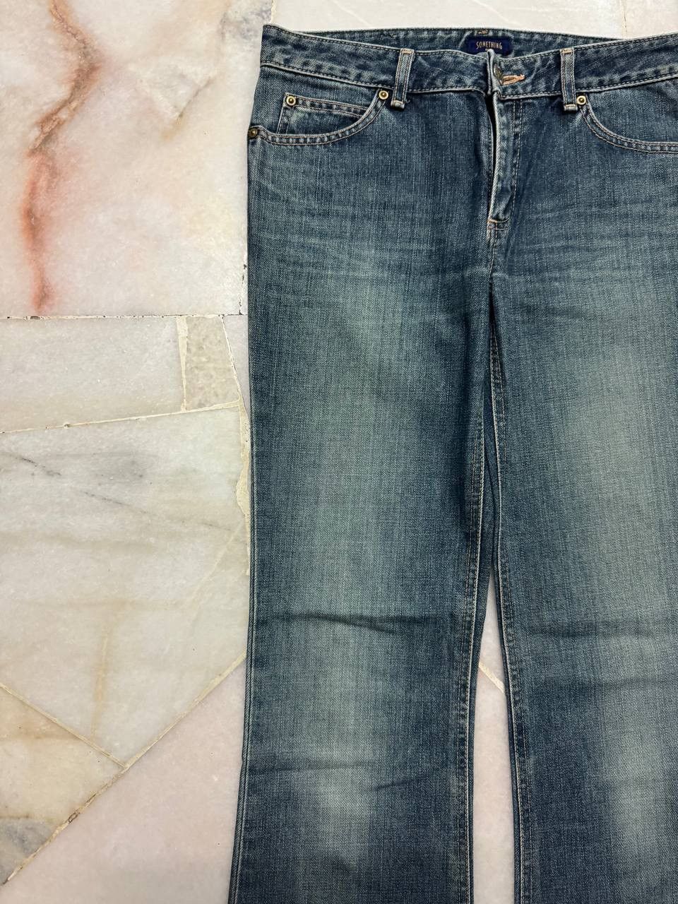 Edwin Flared💥Something Edwin Mudwash Bell Bottom Sick Jean Size US 28 / EU 44 - 4 Thumbnail