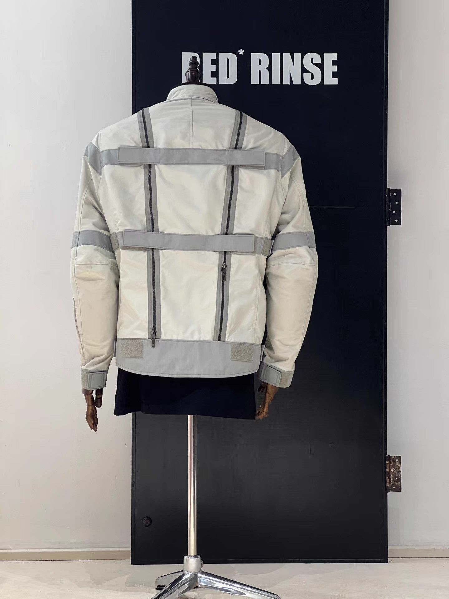 Dolce & Gabbana 90s Zip Strap Biker Jacket Archive Q13 Size US L / EU 52-54 / 3 - 9 Thumbnail
