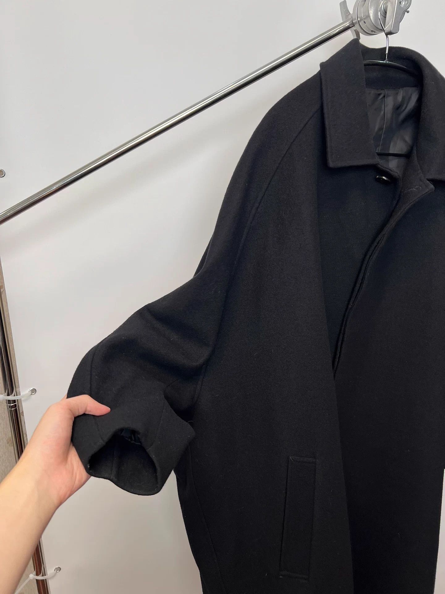 Christopher Nemeth nemeth pure wool sword sleeve drop-shoulder overcoat Size S / US 4 / IT 40 - 4 Thumbnail