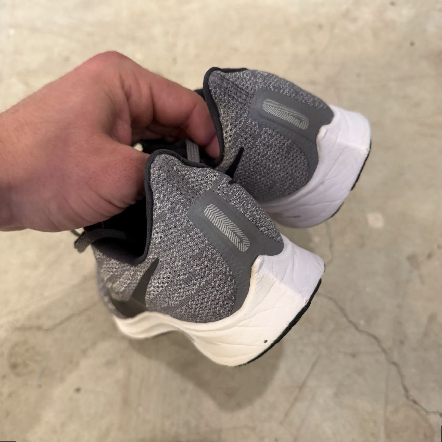 Nike Nike Zoom Pegasus 36 TB Womens Sneaker Gray Black White BV1777-002 6 WMSN Women's Size US 4 / IT 34 - 7 Thumbnail