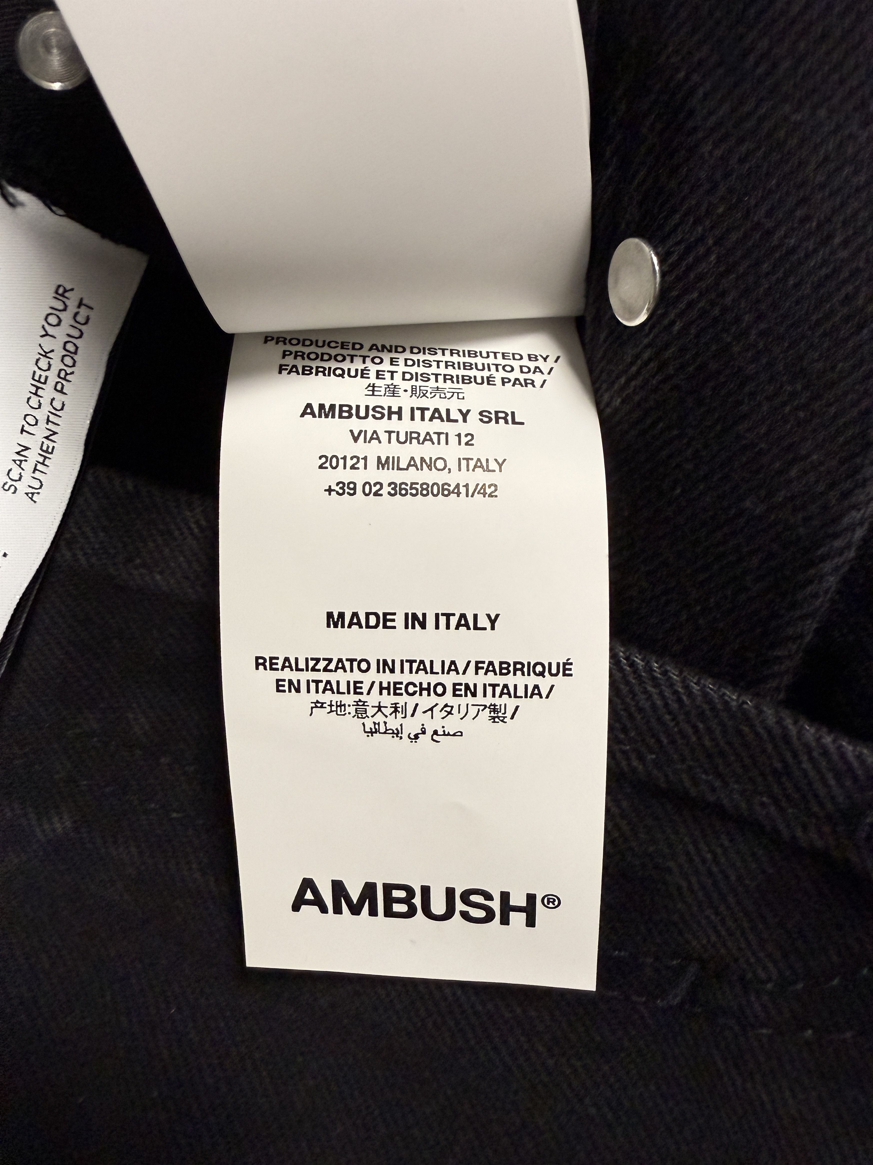 Ambush Design $670 Ambush Denim Waist Belt Baggy Jeans Size 26" / US 2 / IT 38 - 18 Thumbnail