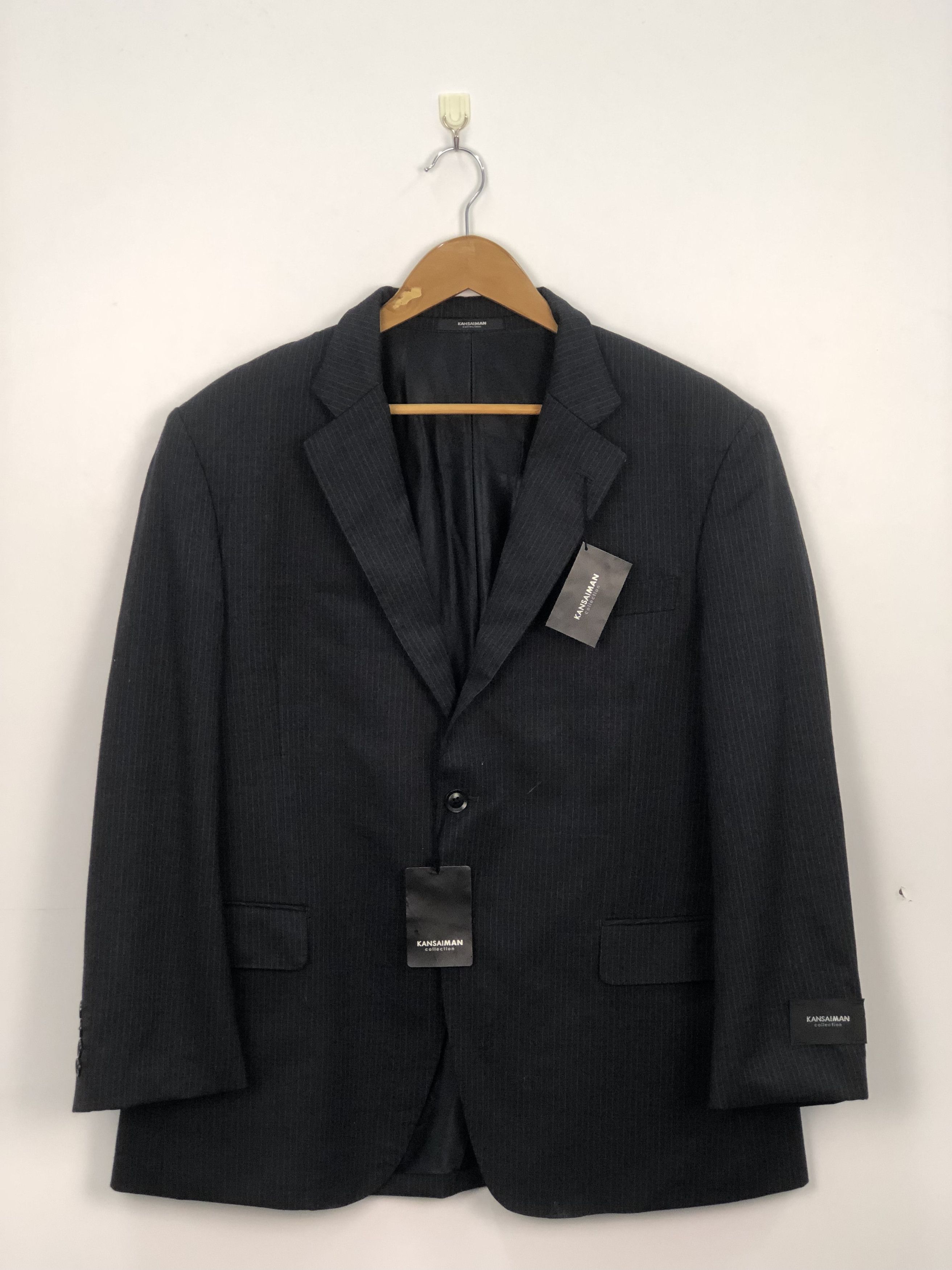 Kansai Yamamoto Kansai Man Blazer Button Up Coat J0204 Size US M / EU 48-50 / 2 - 1 Thumbnail