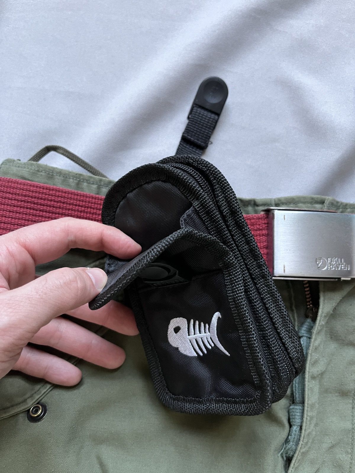 Japanese Brand × Vintage Fishbone Vintage Phone/Documents Belt Small Pouch Bag Size ONE SIZE - 7 Thumbnail