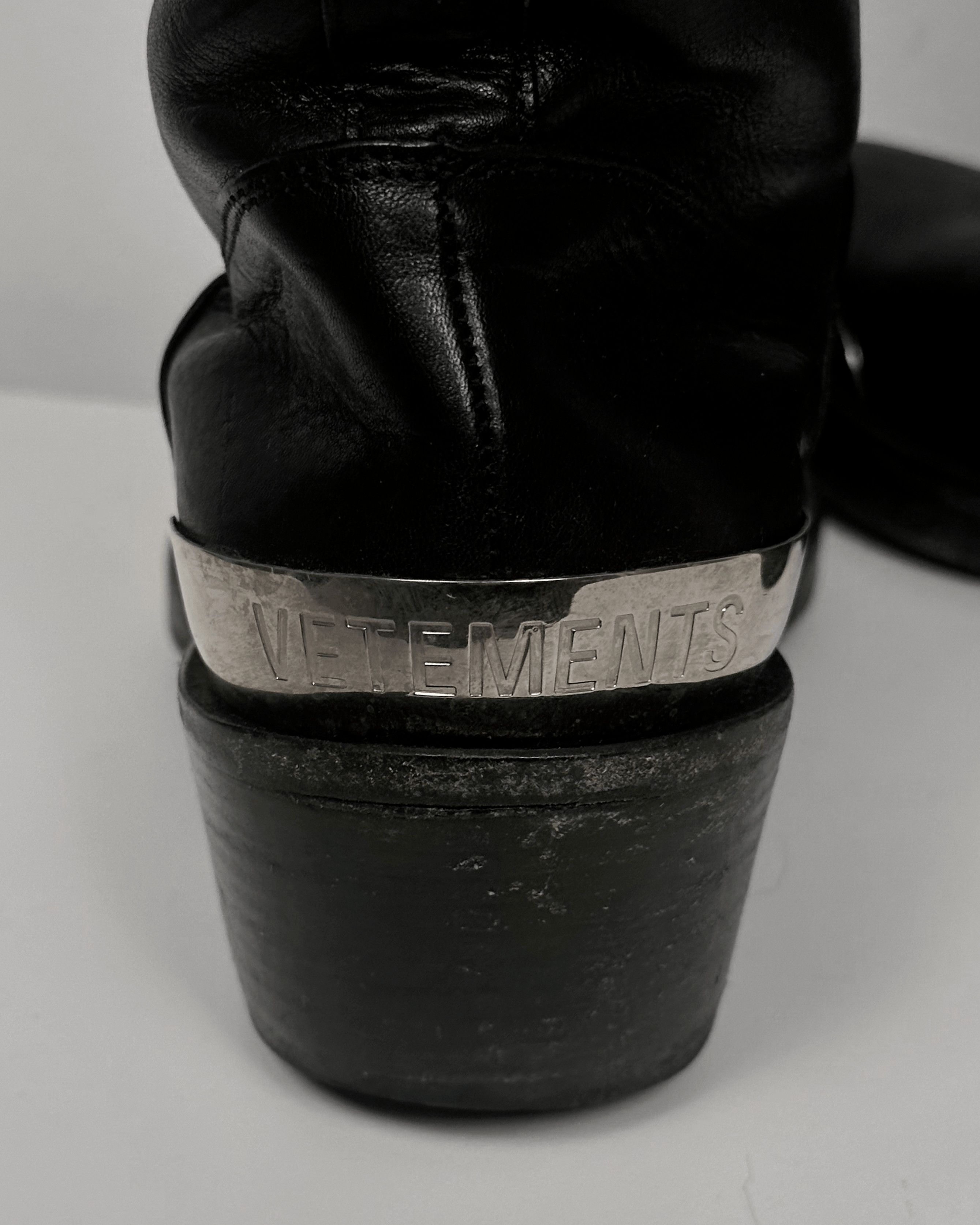Vetements Vetements Metal Toe Cap Western Cowboy Boots Size US 5 / EU 37 - 11 Thumbnail