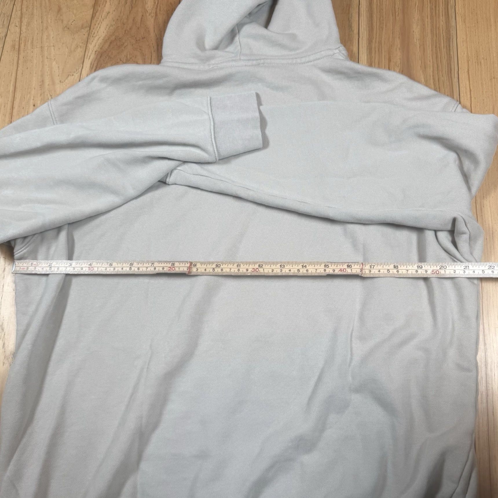 Nike VINTAGE Nike Hoodie Center Swoosh Mens Small Beige Cream Pullover Size US S / EU 44-46 / 1 - 5 Thumbnail