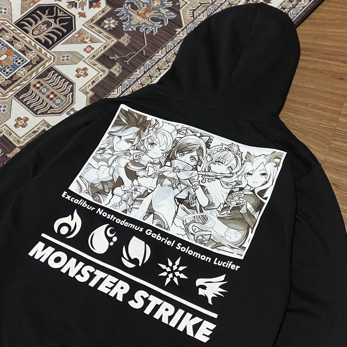 If Six Was Nine × Japanese Brand Monster Strike Zipper Hoodie Size US L / EU 52-54 / 3 - 3 Thumbnail