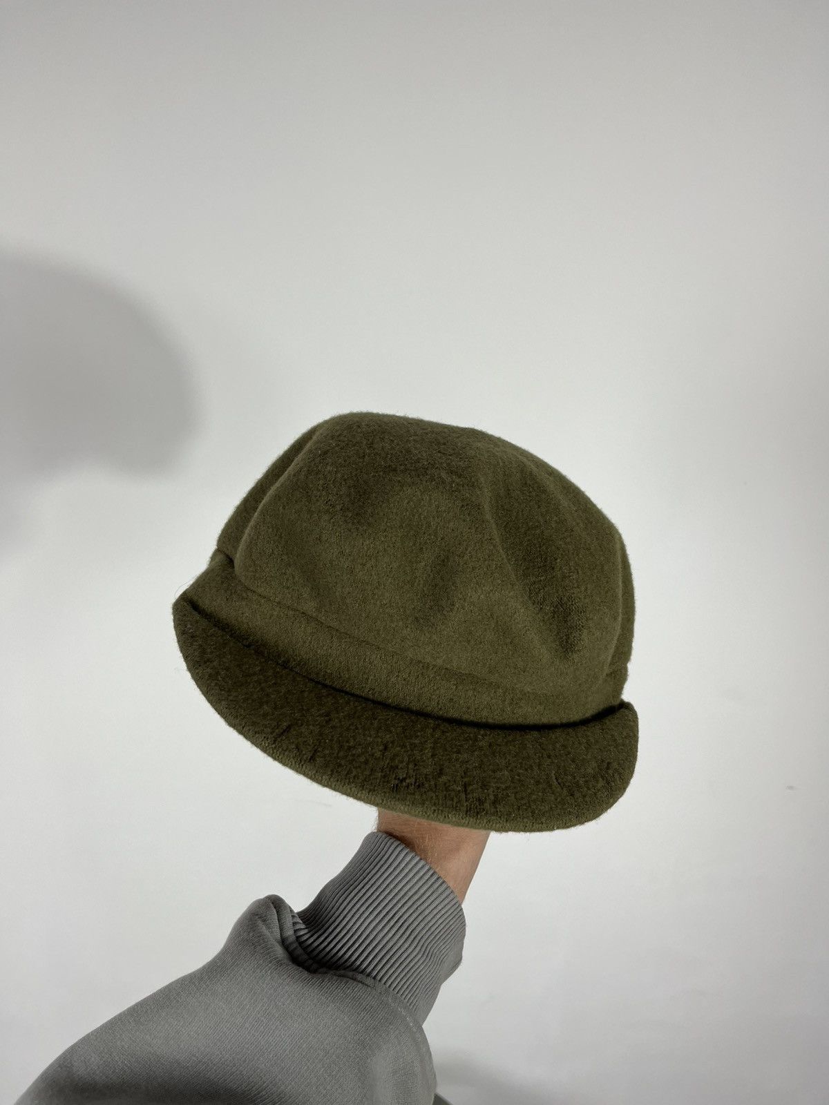 Kangol Kangol Wool Enfield Unisex Cap Olive Green Size M Men's Fit Size ONE SIZE - 2 Thumbnail