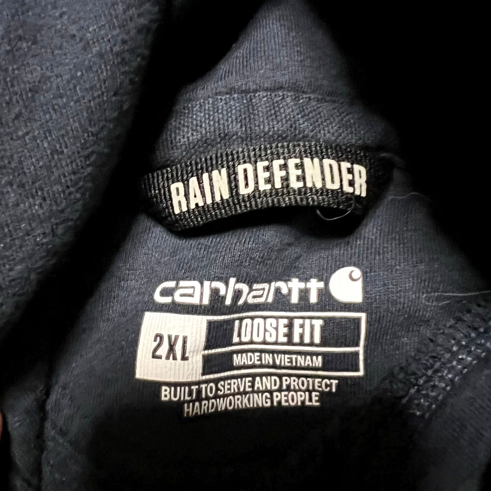 Carhartt Carhartt Hoodie Mens XXL Navy Blue Rain Defender Sweatshirt 100615 472 Size US XXL / EU 58 / 5 - 6 Thumbnail