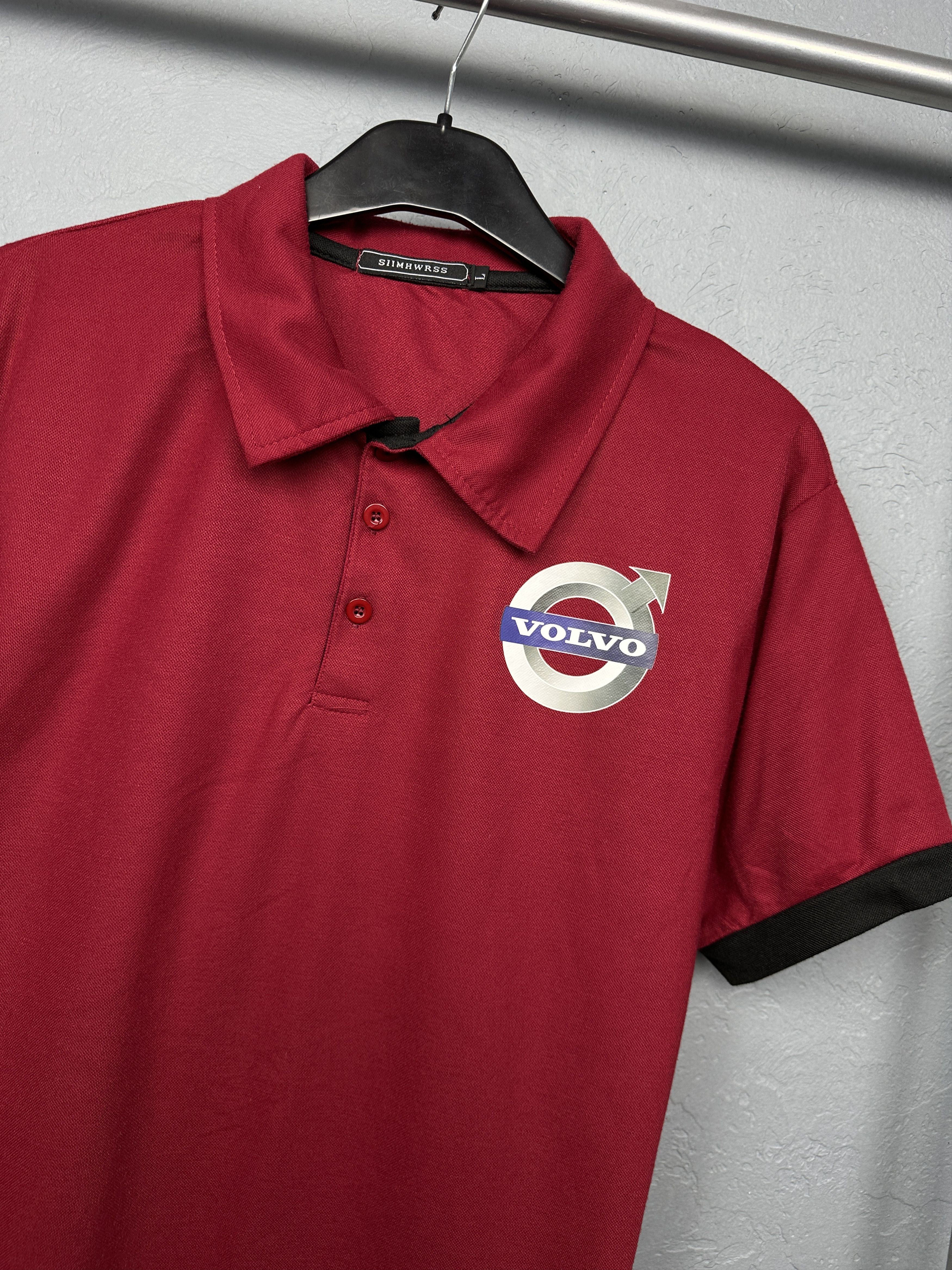 Other Volvo Vintage Mens Polo Shirt Size US L / EU 52-54 / 3 - 2 Thumbnail