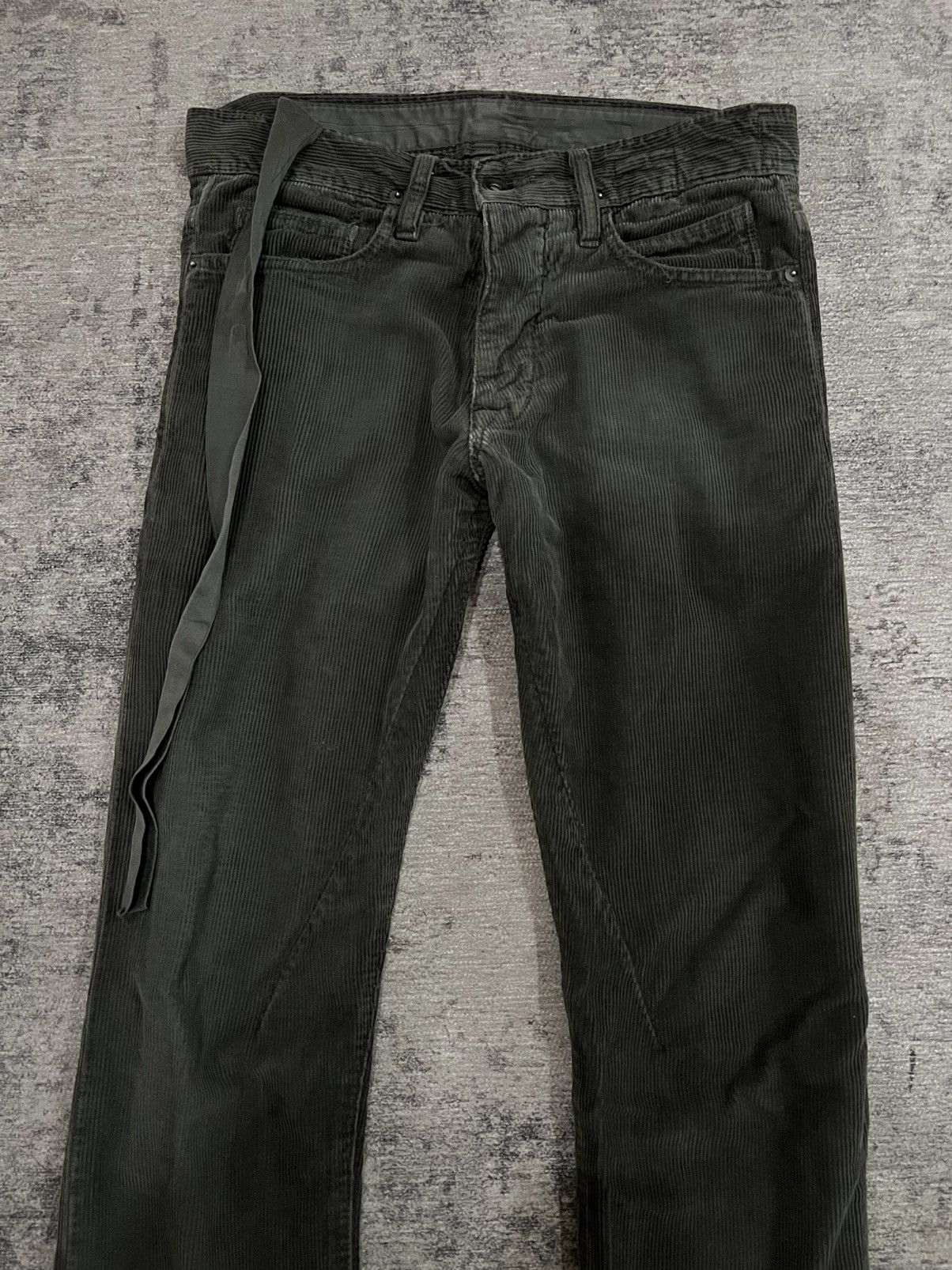 Rick Owens Rick owens olmar&mirta corduroy detroits Size US 29 - 3 Thumbnail