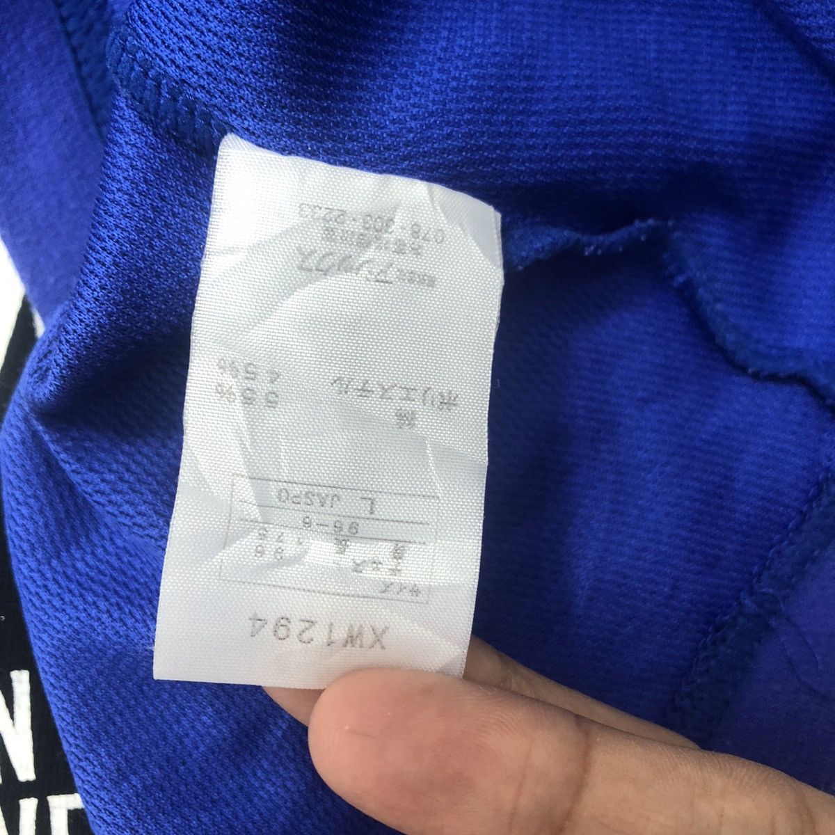 Asics Vintage ASICS x CAT’S Nippon Baseball Jersey Blue Tee Size US L / EU 52-54 / 3 - 5 Thumbnail