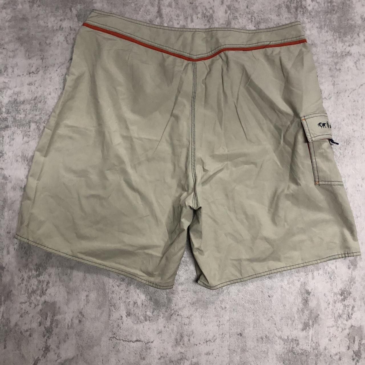 Quiksilver Quiksilver tan and red board shorts #skater Size US 38 / EU 54 - 4 Thumbnail