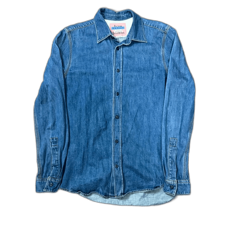 Acronym Acne Studios Denim Shirt Jacket Size US XL / EU 56 / 4 - 1 Thumbnail