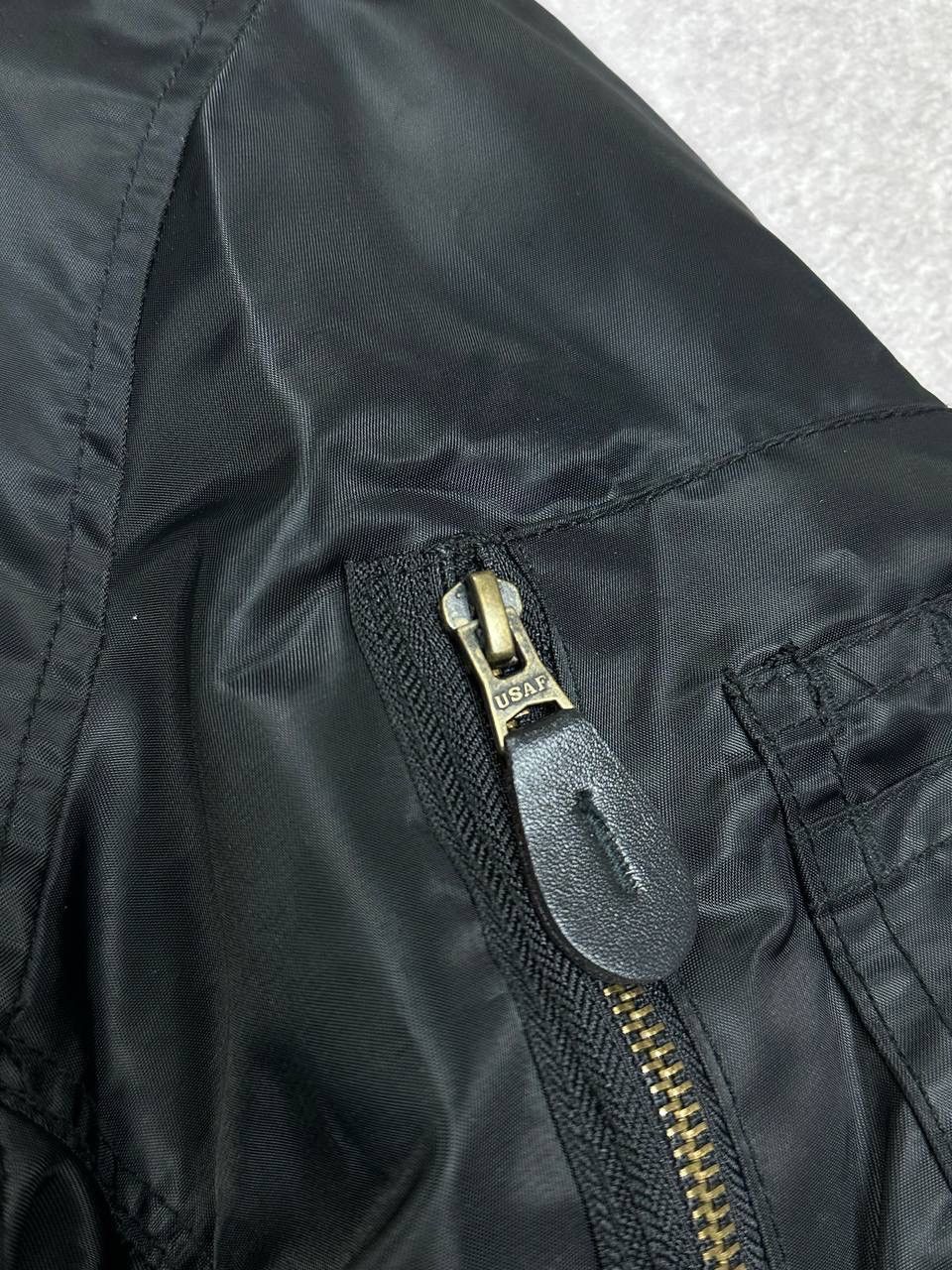Vintage Vintage MA-1 Flyier Bomber Jacket Y2K Balency Style Jacket Size US XL / EU 56 / 4 - 4 Thumbnail