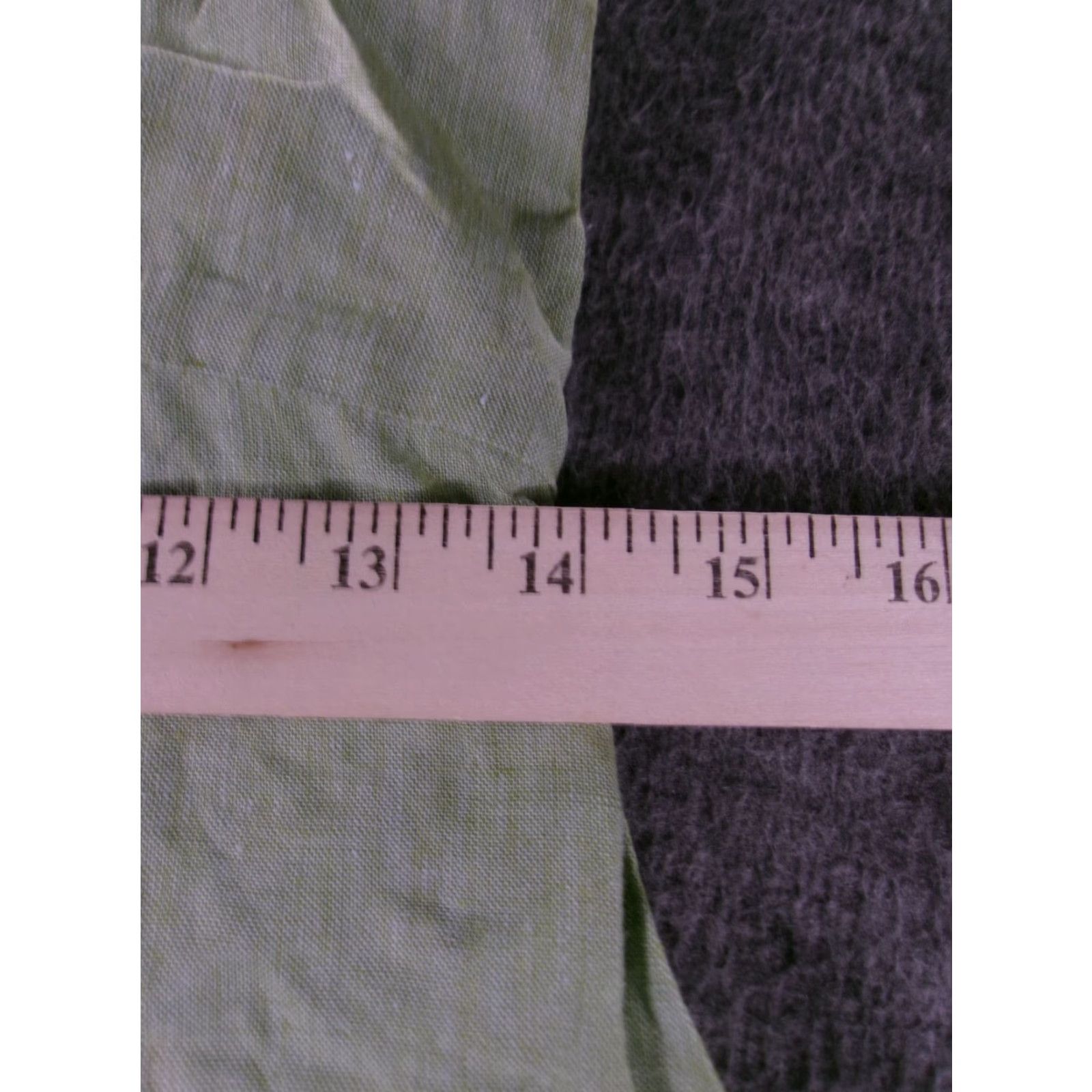Vintage Margaret OLeary Dress Women Small Green Linen Fringe Lagenlook Boho Resort Day Size S / US 4 / IT 40 - 5 Thumbnail