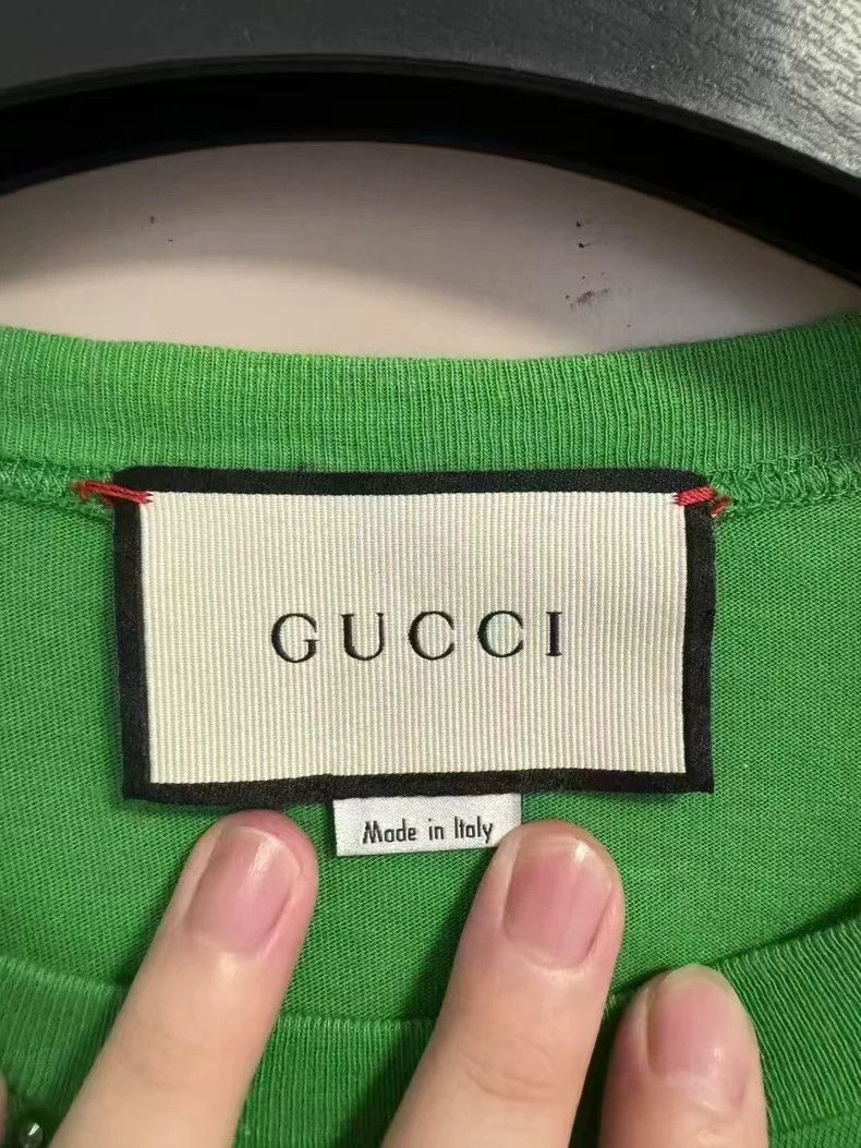 Gucci Gucci Rhinestone logo short sleeves 2505-Nextarrow Size US XS / EU 42 / 0 - 3 Thumbnail