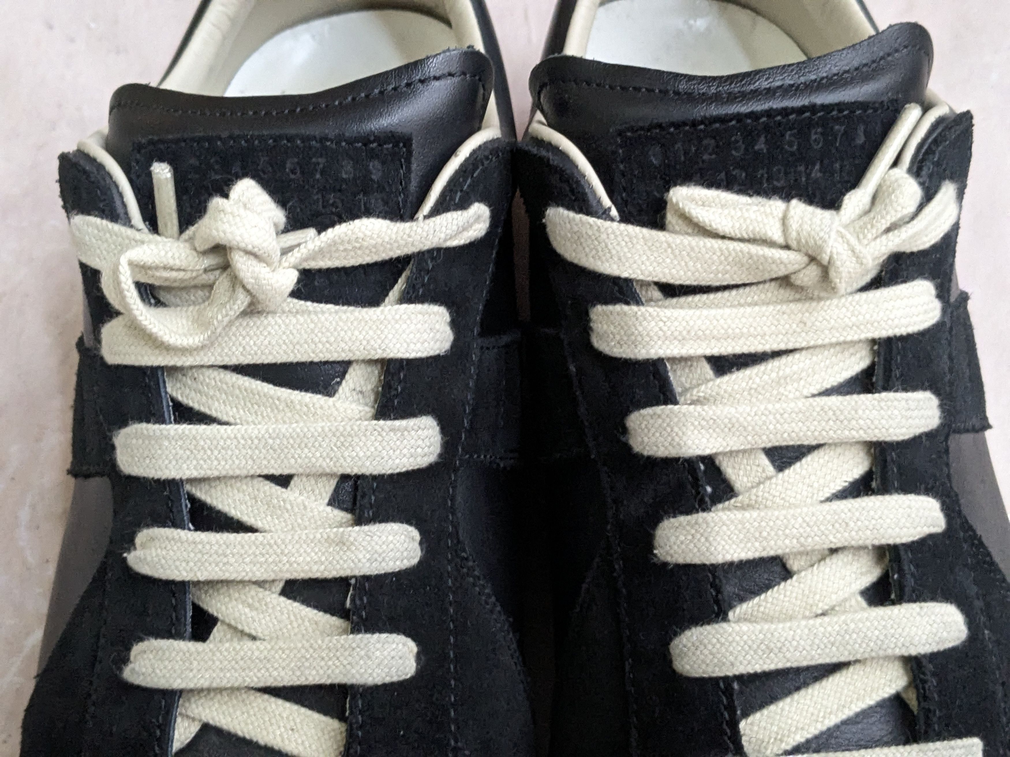 Maison Margiela Maison Margiela GAT Replica Black 12 45 Gum Low Size US 12 / EU 45 - 7 Thumbnail
