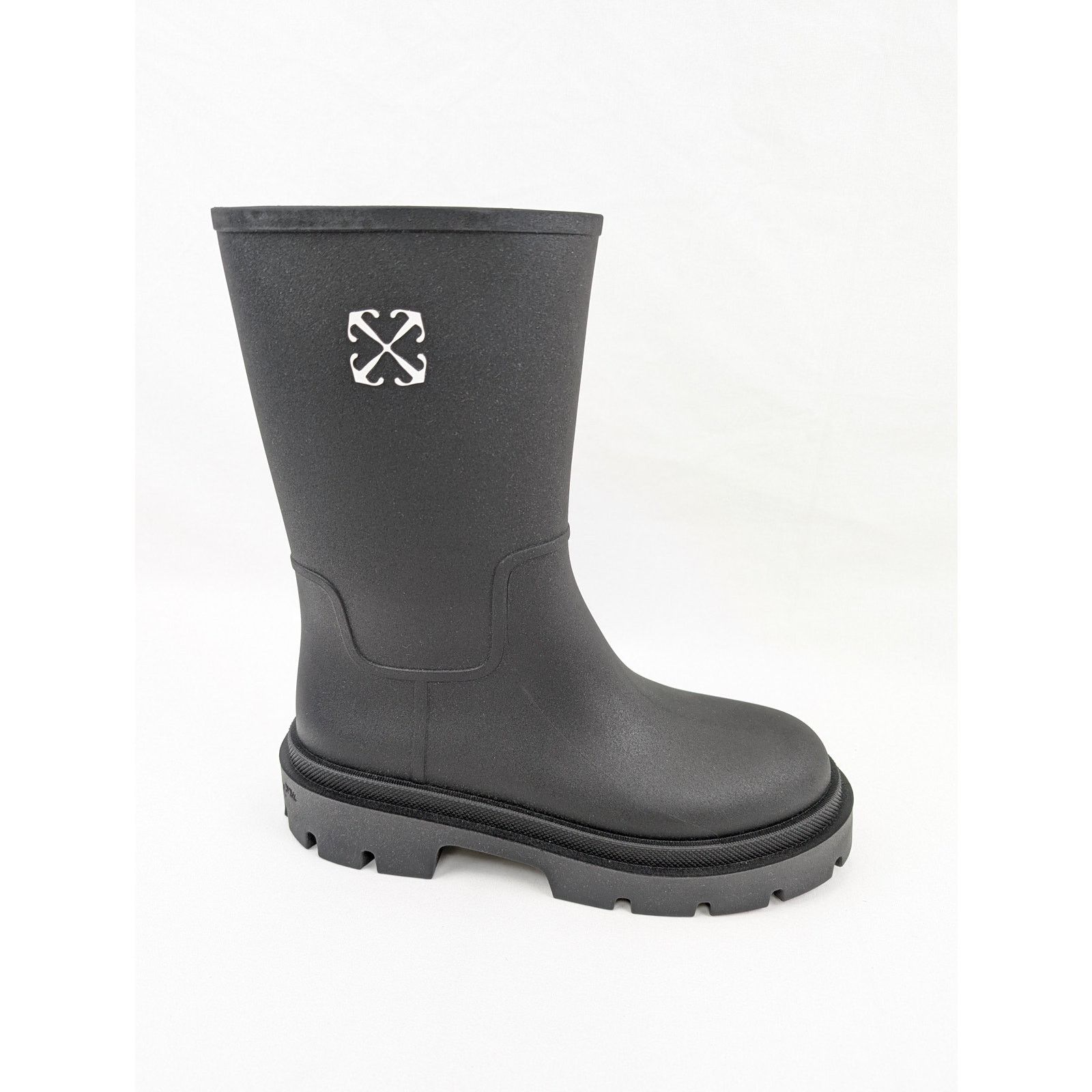Off-White o1rshd1 Reboot Arrow Boots in Black Size US 12 / EU 45 - 1 Thumbnail