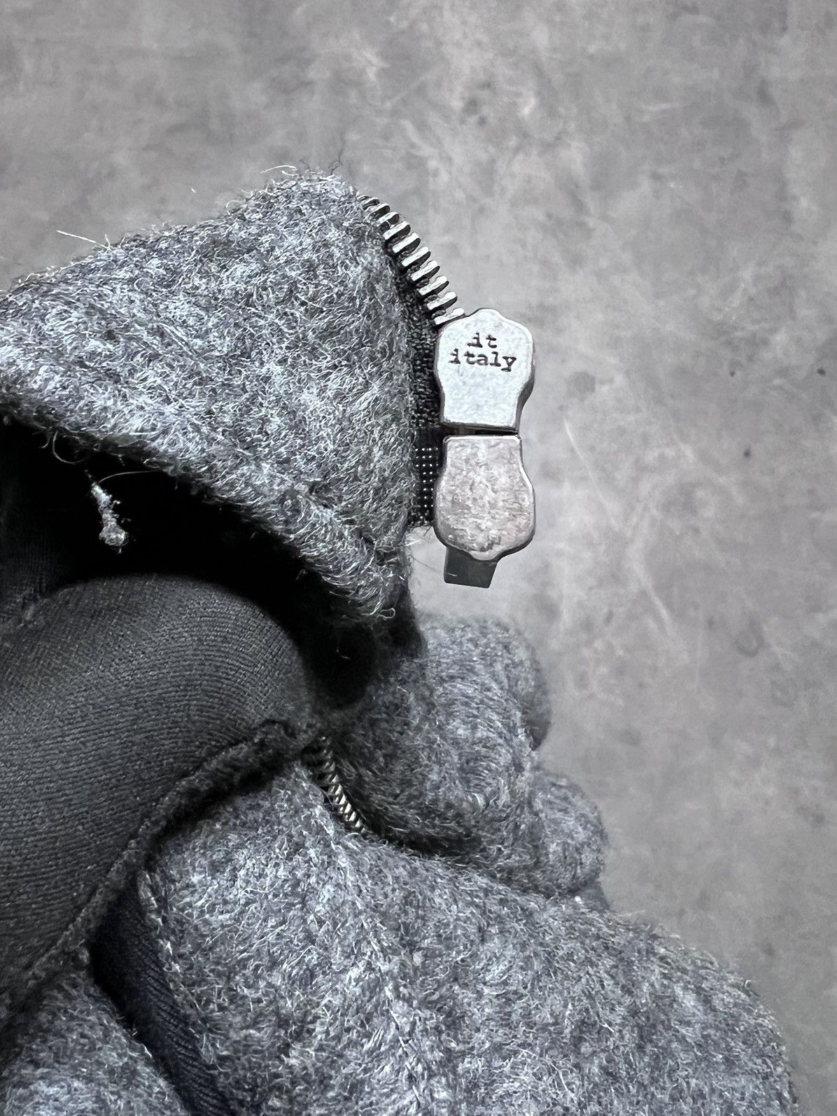 Rick Owens Italian Thumb Hole Asymmetrical Zip Japanese Rick Jacket Size M / US 6-8 / IT 42-44 - 8 Thumbnail