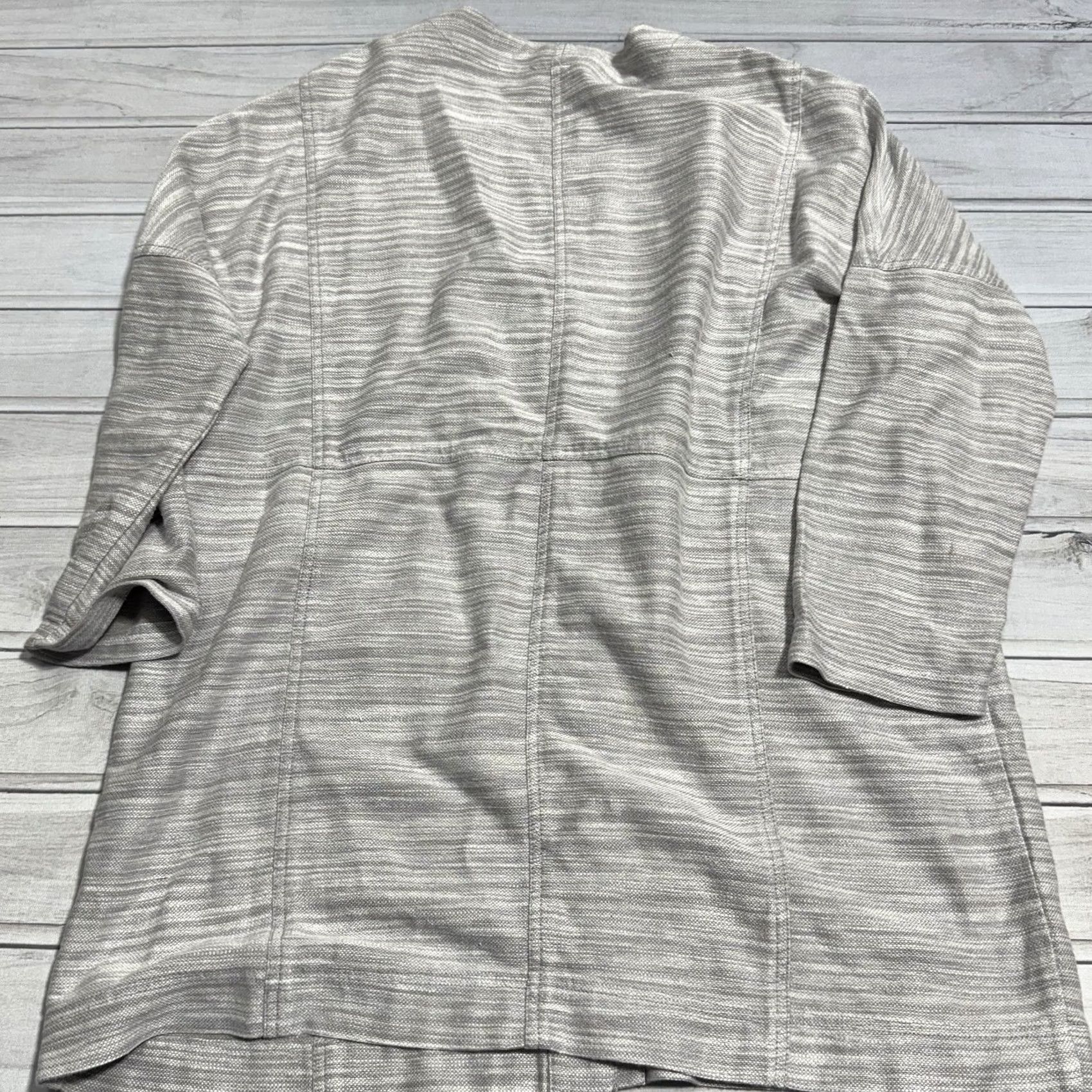 Vintage Poetry Cardigan Sweater Jacket Longline Pockets Gray 12 US Womens Casual Travel Workwear Vintage No Size XL / US 12-14 / IT 48-50 - 4 Thumbnail