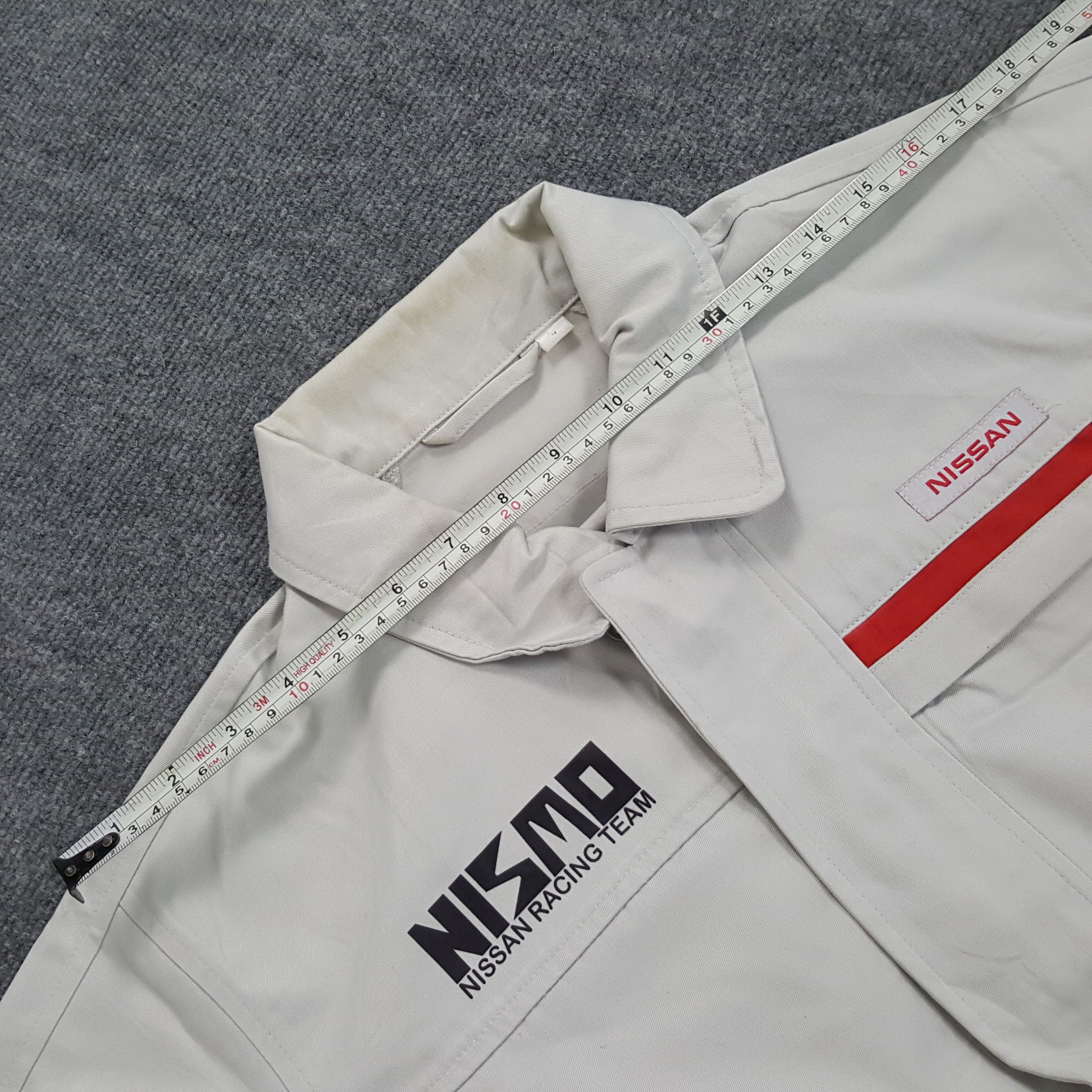 Japanese Brand × Vintage Nismo Nissan Racing Team Custom Coverall Jacket Size US M / EU 48-50 / 2 - 8 Thumbnail