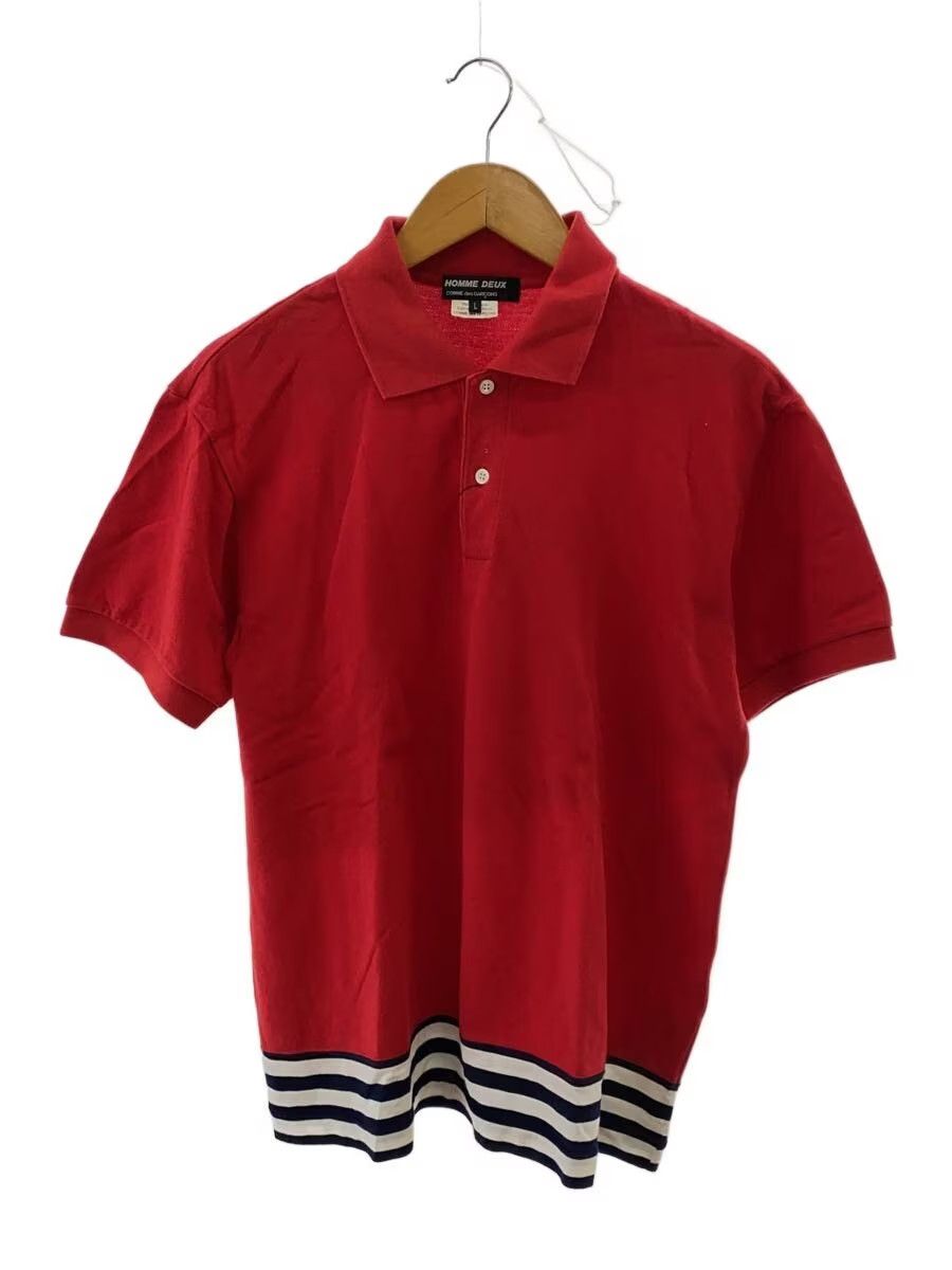 Comme des Garcons Homme Deux Striped Polo Shirt Size US L / EU 52-54 / 3 - 1 Thumbnail