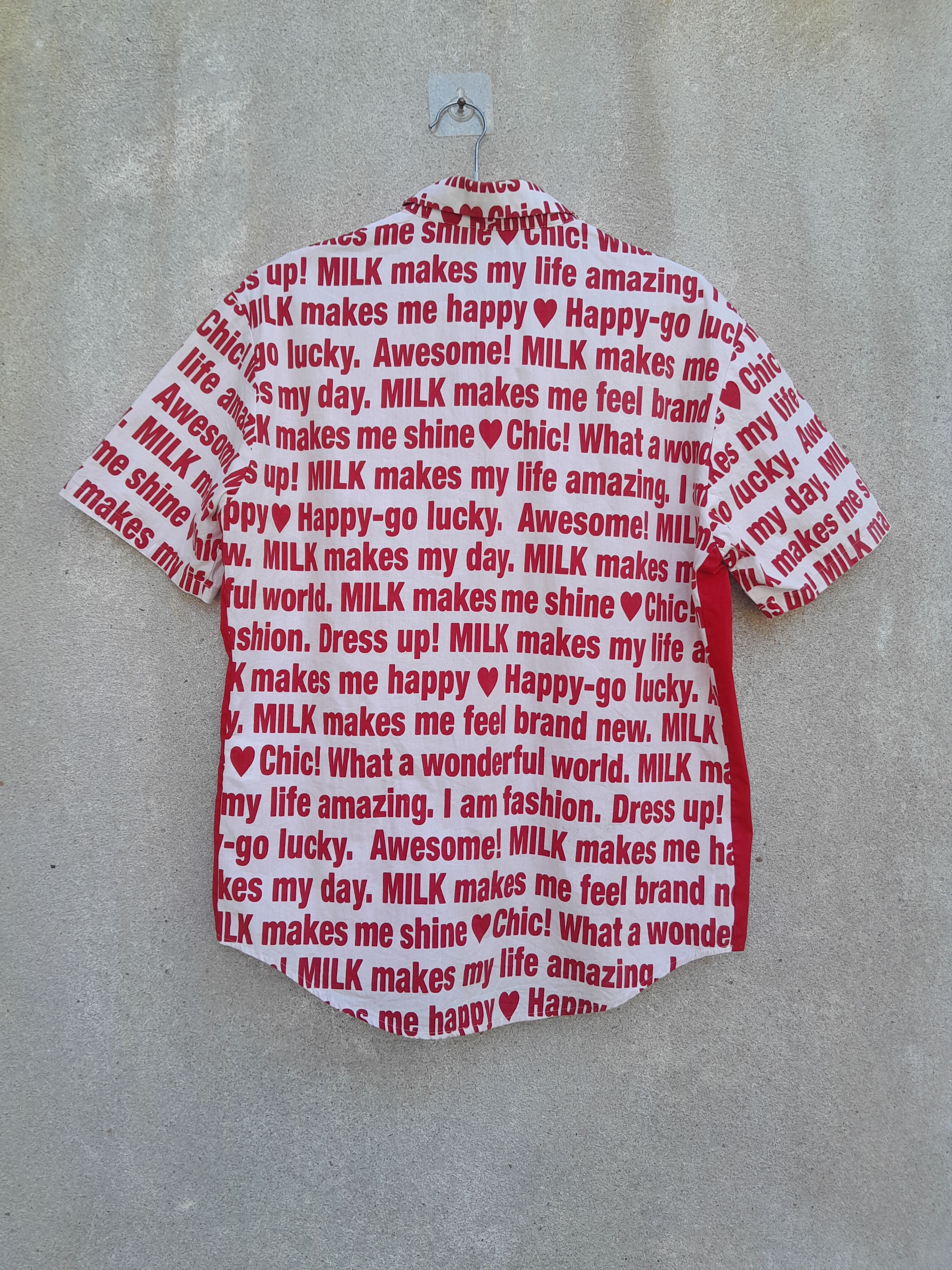 Japanese Brand MILKBOY Harajuku Tokyo Typography Heart Men Fit S to M Size US S / EU 44-46 / 1 - 3 Thumbnail