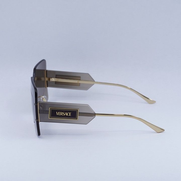 Versace Versace VE2277 10026I Sunglasses Light Transparent Brown Size ONE SIZE - 9 Thumbnail