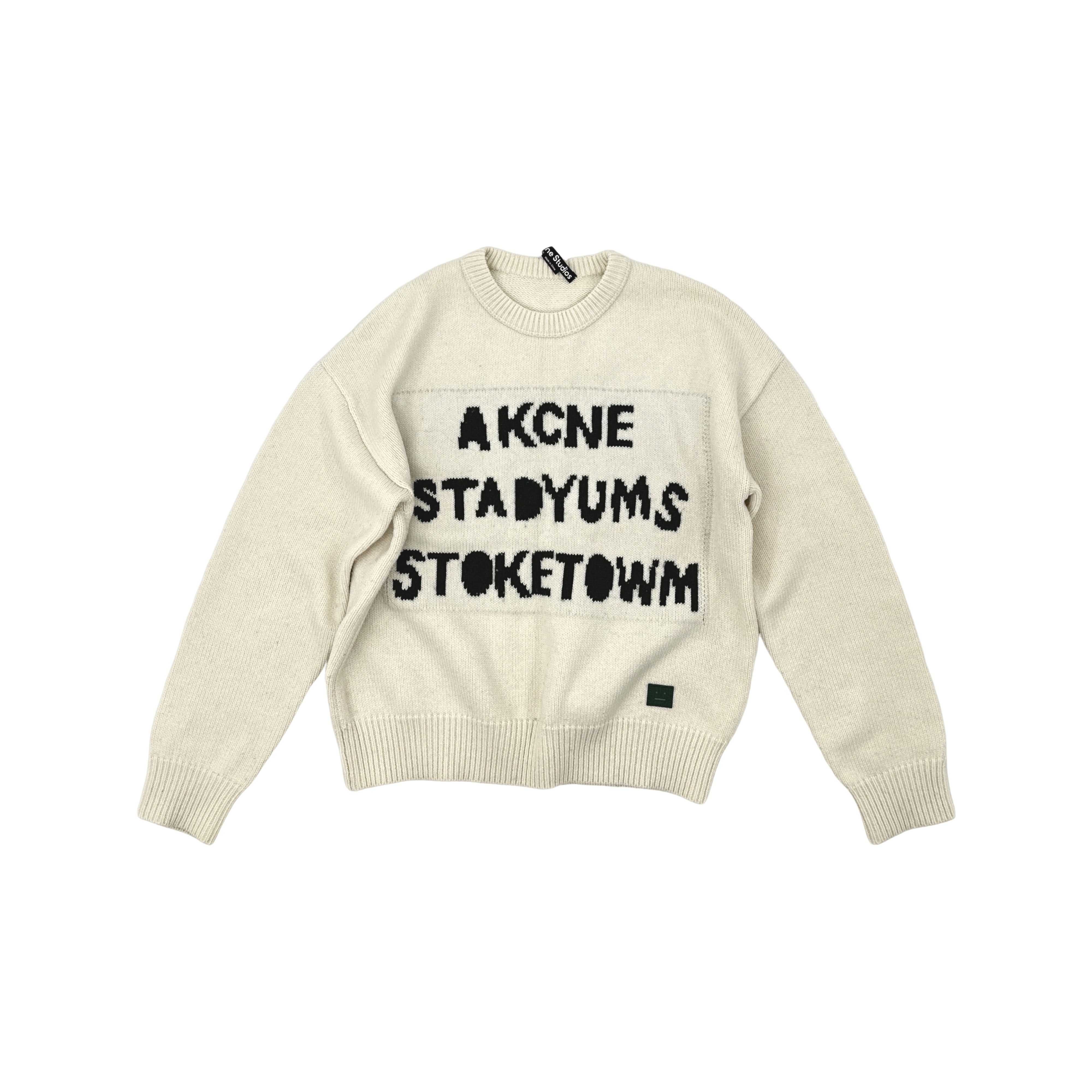 Acne Studios Acne Studios FW21 Intarsia Wool Sweater XS Size US XS / EU 42 / 0 - 1 Thumbnail