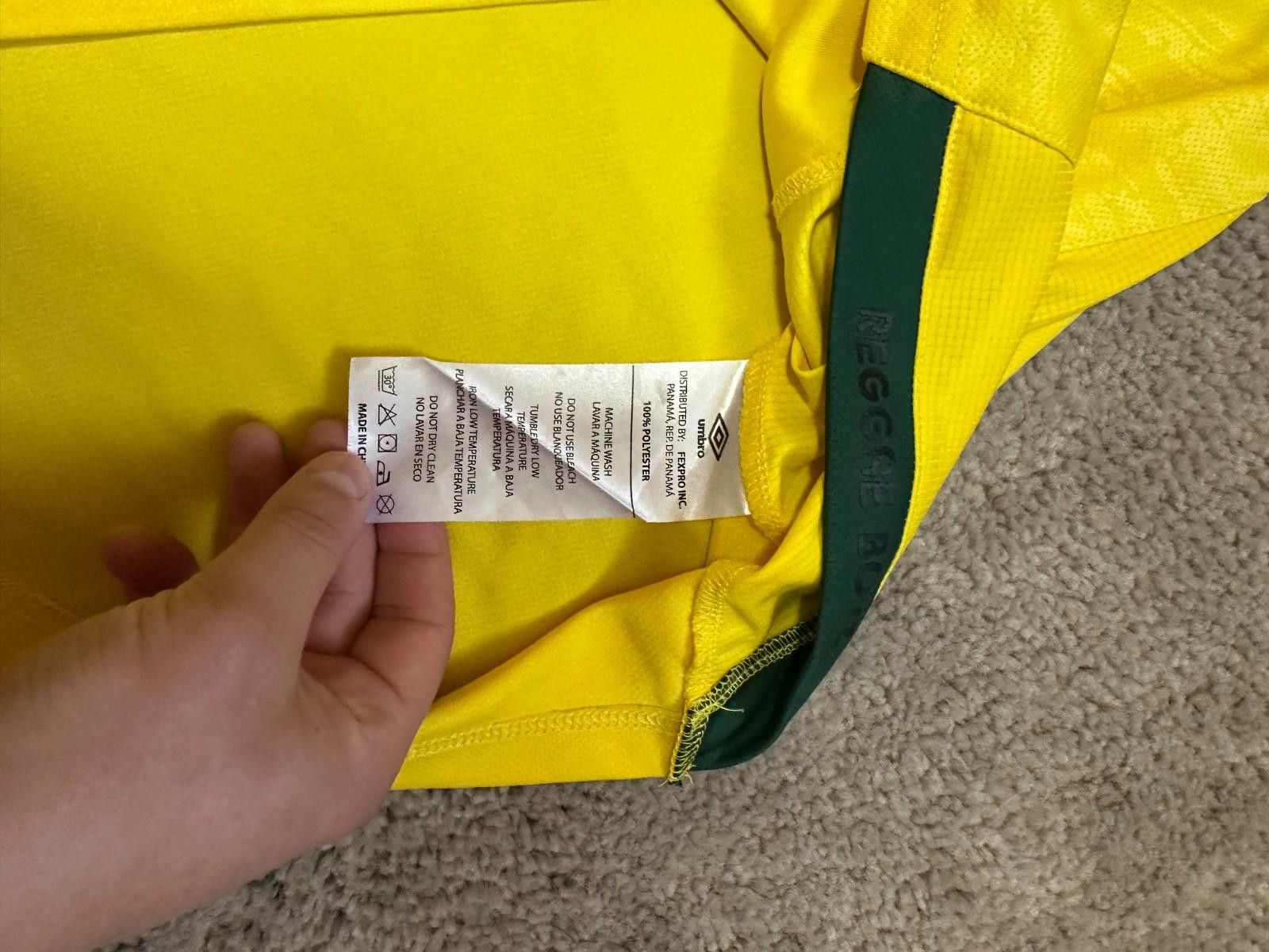 Umbro UMBRO Jamaica 2021/22 Home Football Shirt Soccer Jersey XXL Size US XXL / EU 58 / 5 - 5 Thumbnail