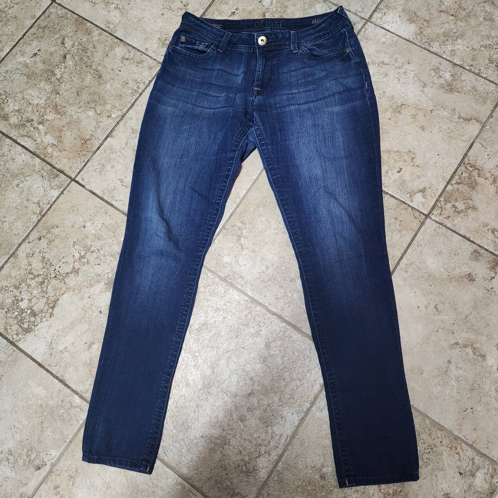 DL1961 Womens DL1961 Amanda Skinny Jeans Size 28 Size 28" / US 6 / IT 42 - 1 Thumbnail