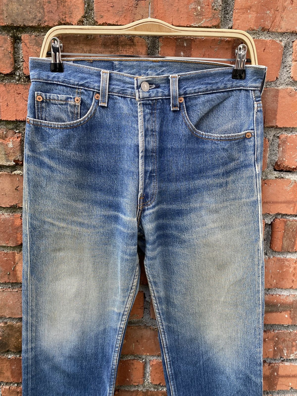 Levi's × Levi's Vintage Clothing × Vintage W31x30 vintage levi's 501 made in USA Size US 30 / EU 46 - 4 Thumbnail