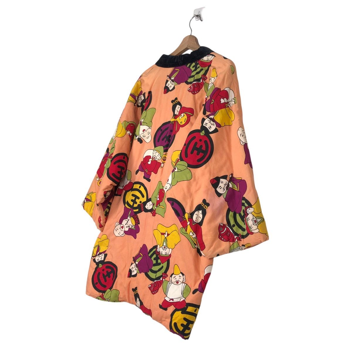 Japanese Brand 🔥Vtg Traditional Kimono Japan Cartoon FullPrint Paquerette Size US M / EU 48-50 / 2 - 10 Thumbnail