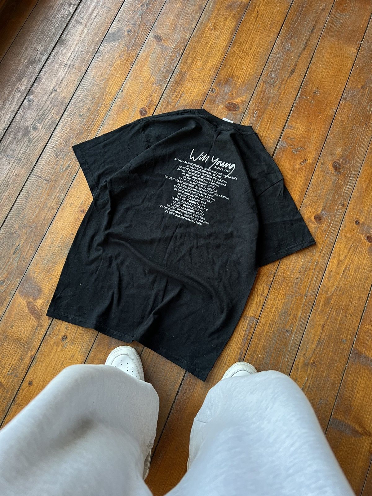 Band Tees 2004 VINTAGE WILL YOUNG PHIL COLLINS AMERICAN TOUR POP TEE Size US M / EU 48-50 / 2 - 2 Thumbnail