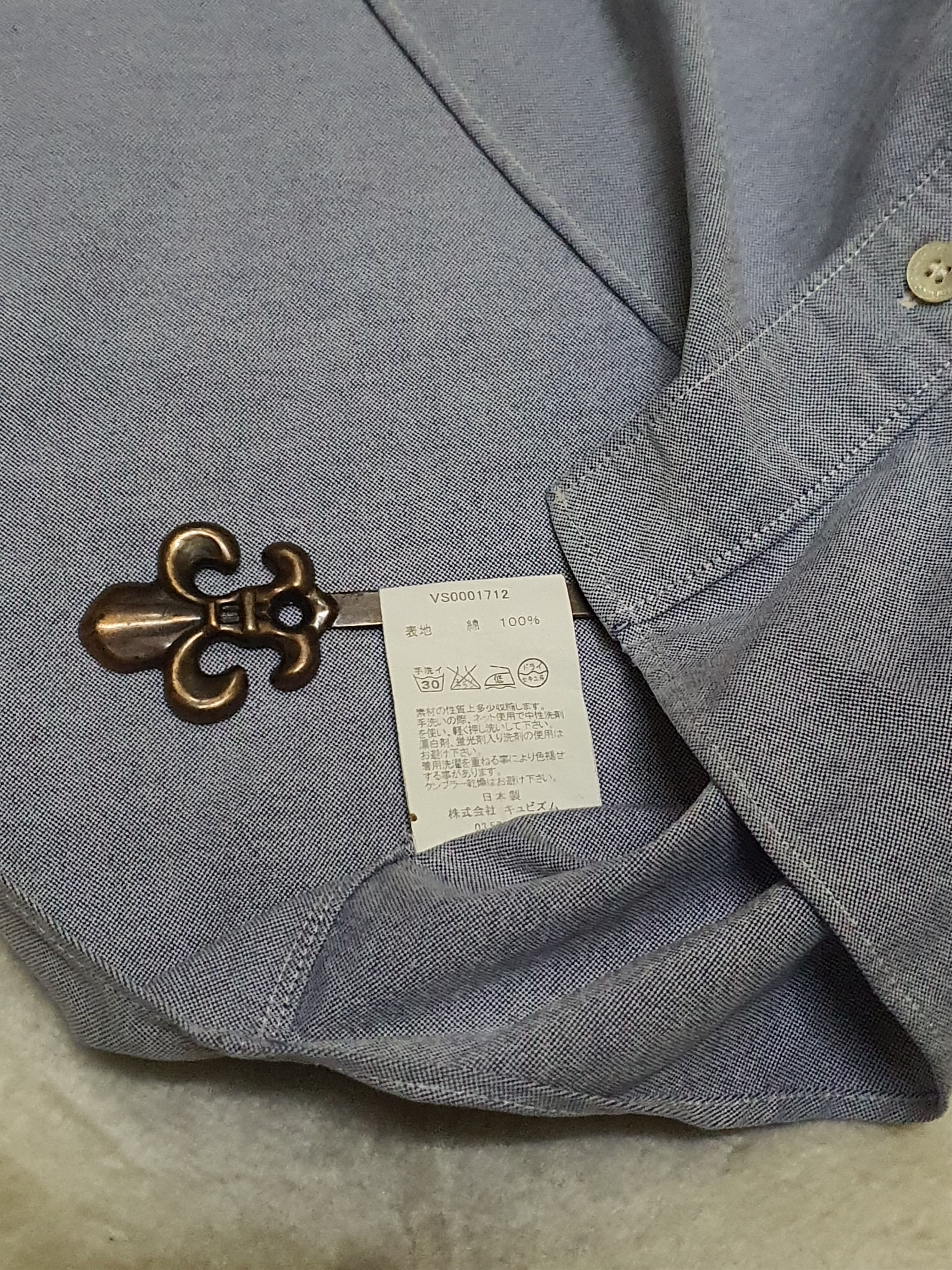 Visvim VISVIM Studded Front Western Oxford Shirt – Size M Size US M / EU 48-50 / 2 - 17 Thumbnail