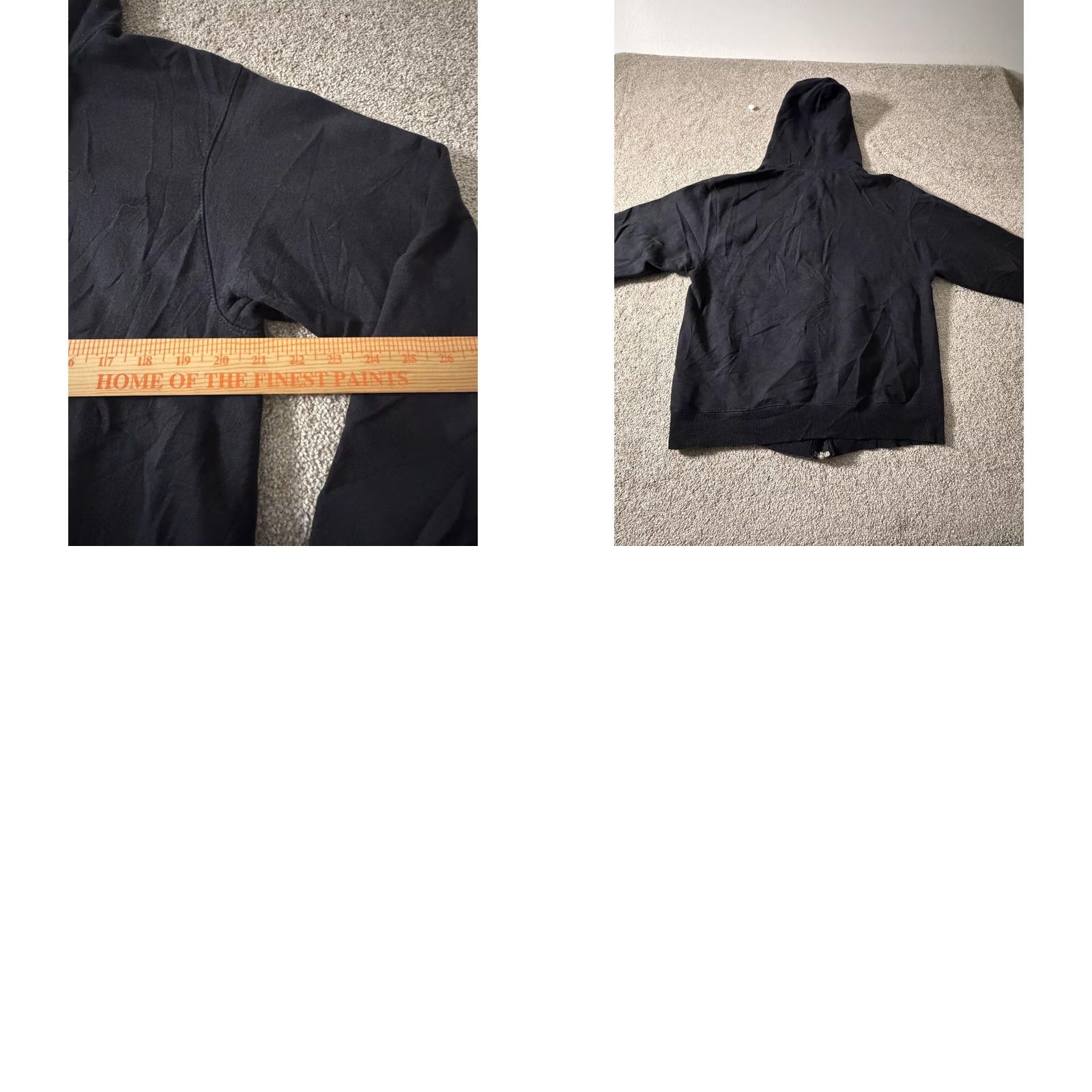Champion Champion Hoodie Mens M Black Full Zip Eco Authentic Fleece Logo Sweatshirt Size US M / EU 48-50 / 2 - 8 Thumbnail