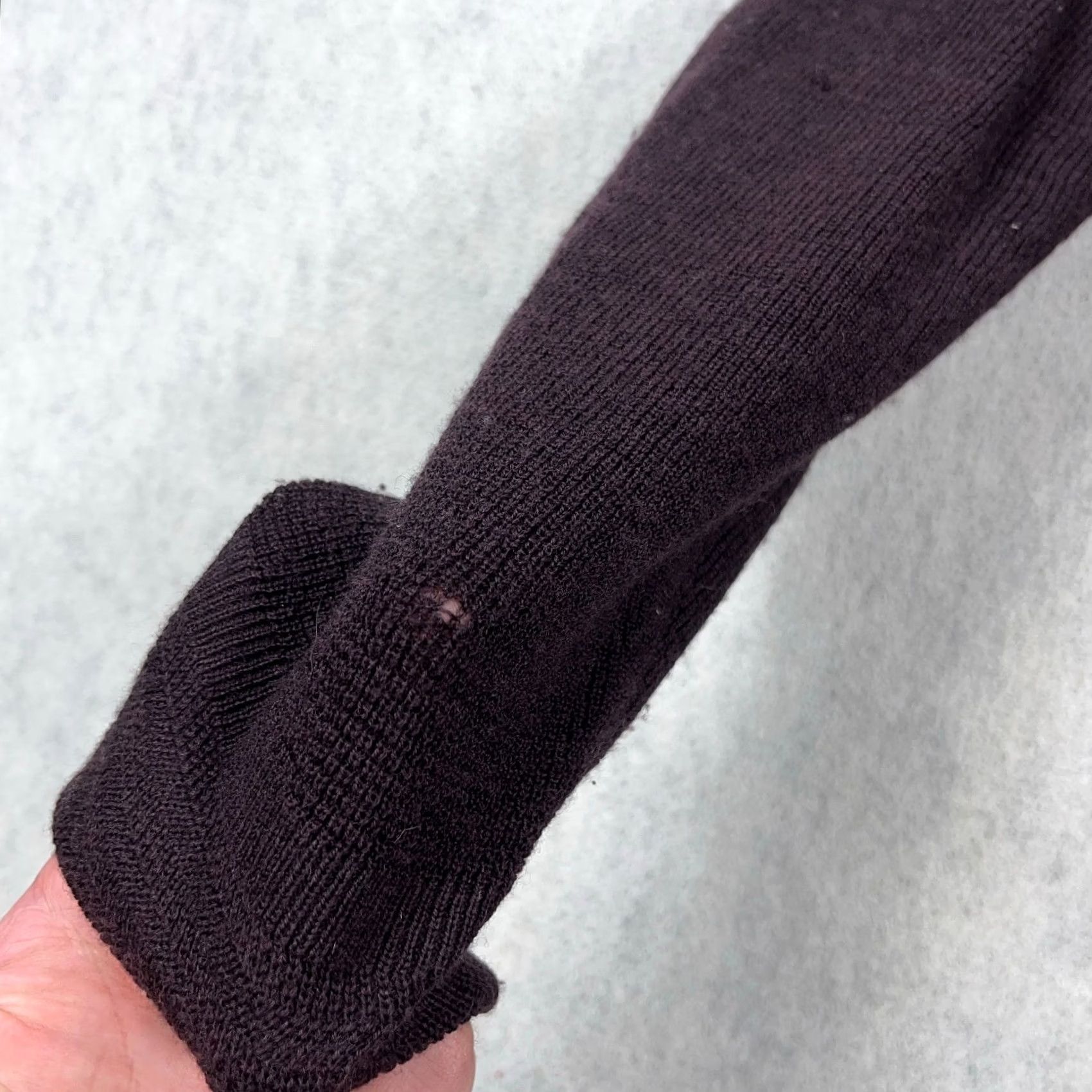 Allsaints ALLSAINTS Hoodie Mens M Purple Merino Wool Pullover Rambskull Logo Sweater Size US M / EU 48-50 / 2 - 6 Thumbnail