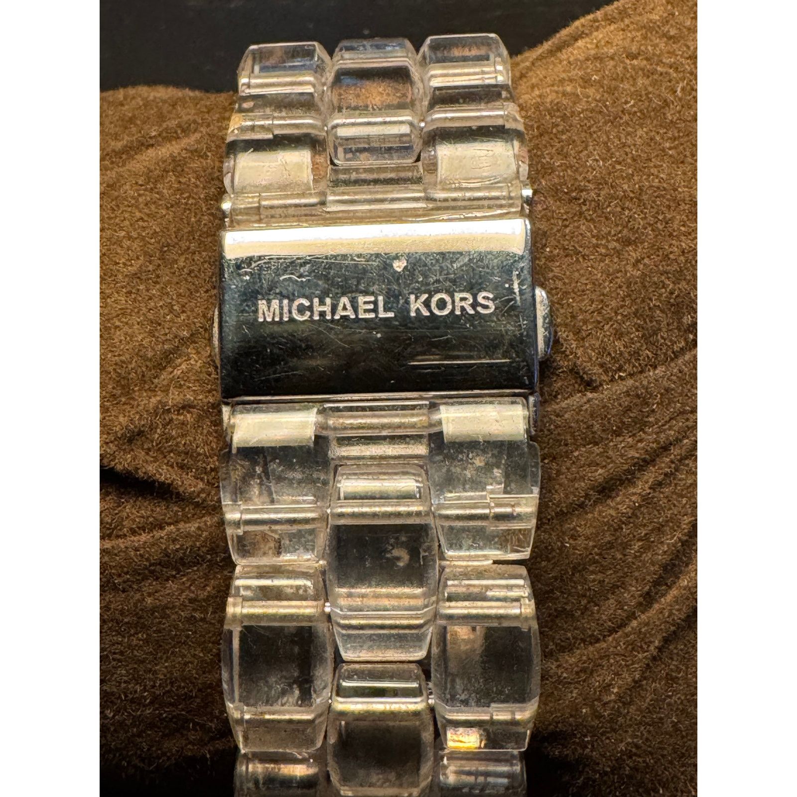 Michael Kors Michael Kors MK-5235 Wristwatch Clear Band 5.5in Size ONE SIZE - 3 Thumbnail